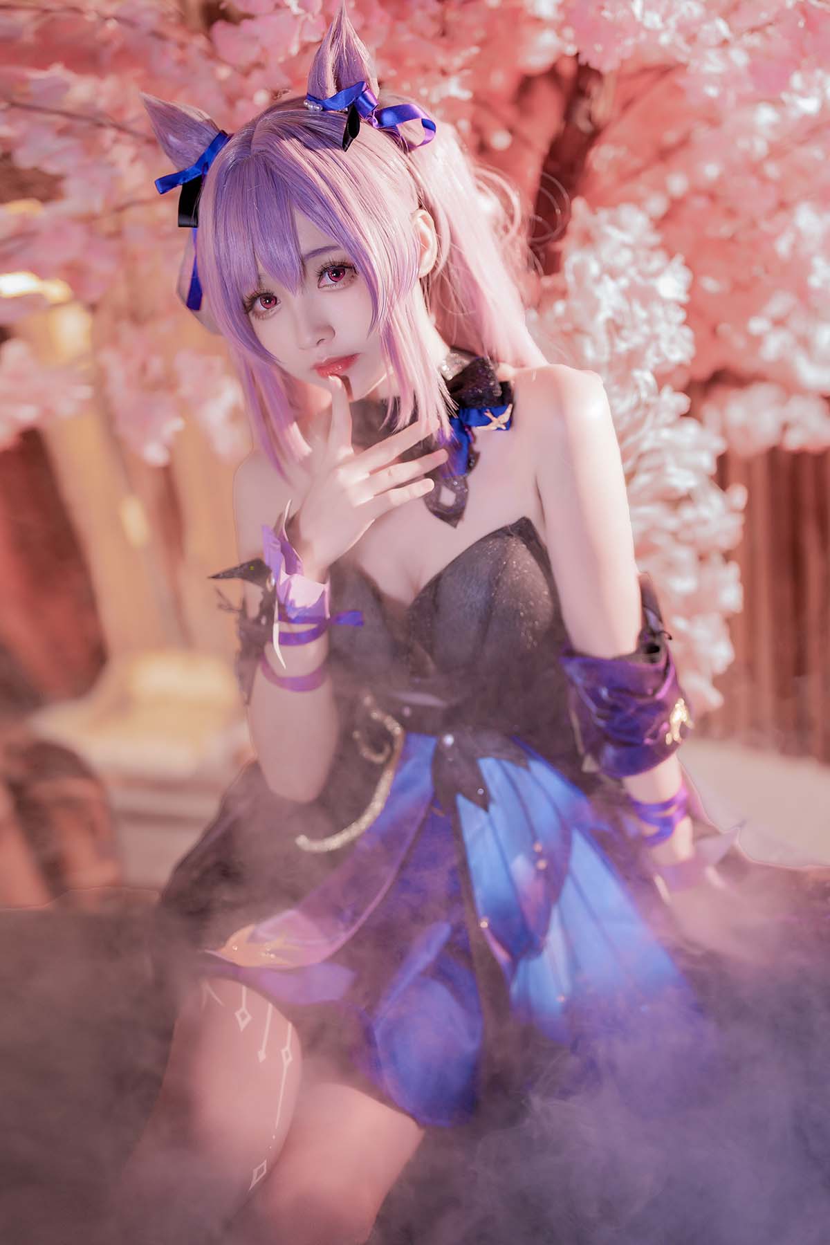 大大卷卷小卷 – 原神刻晴 皮肤 Cosplay-第1张