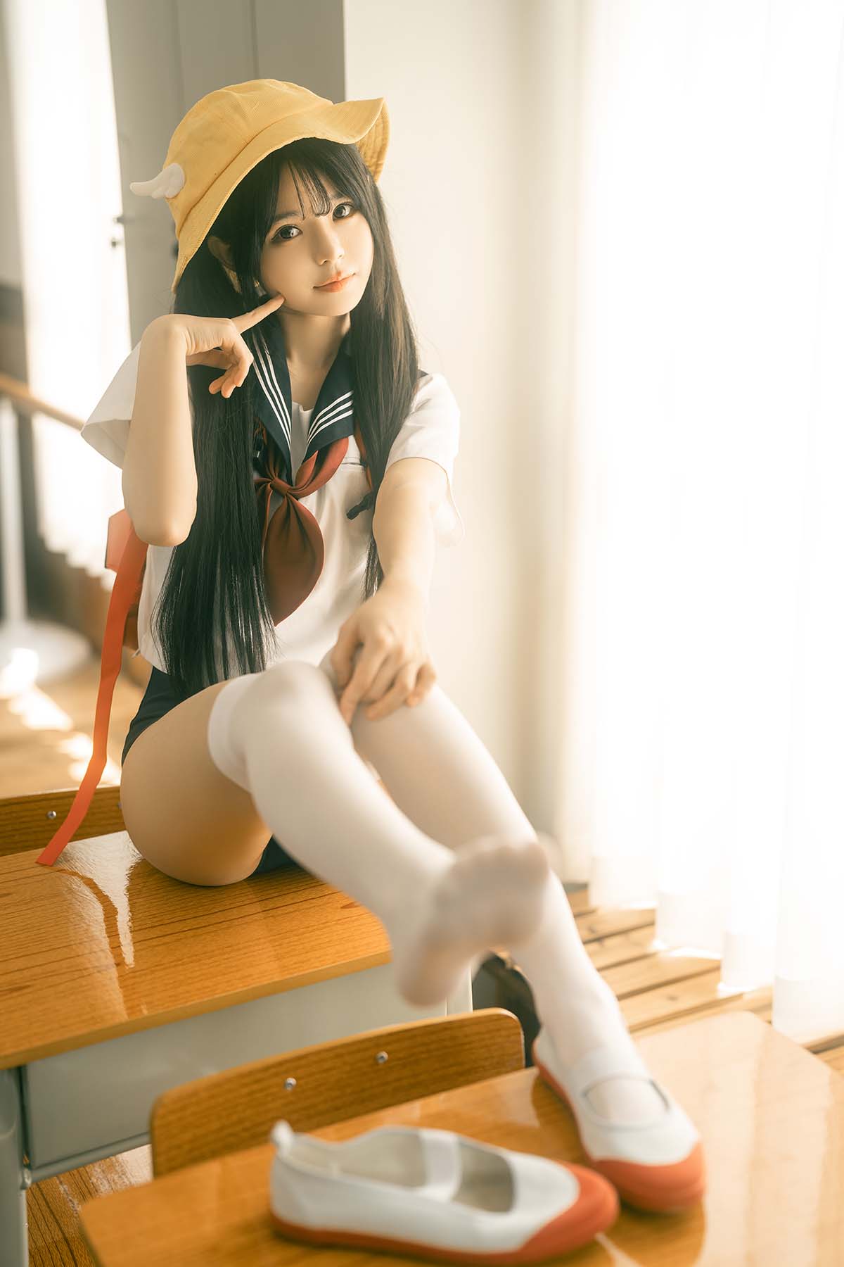 rua阮阮 – 小丸子 Cosplay-第1张