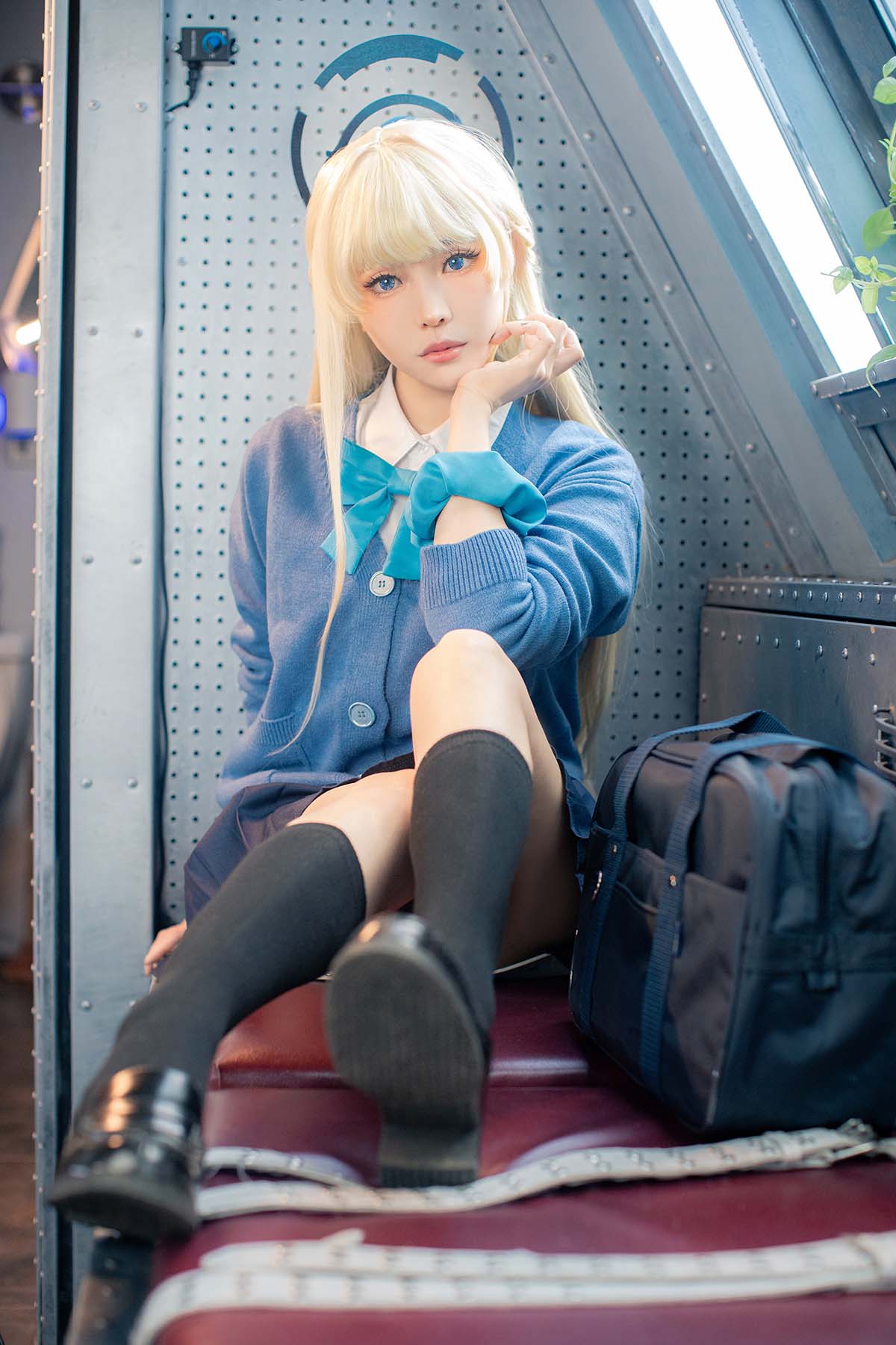 Ely_eee(ElyEE子) – Toki JK seifuku 制服 Cosplay-第1张