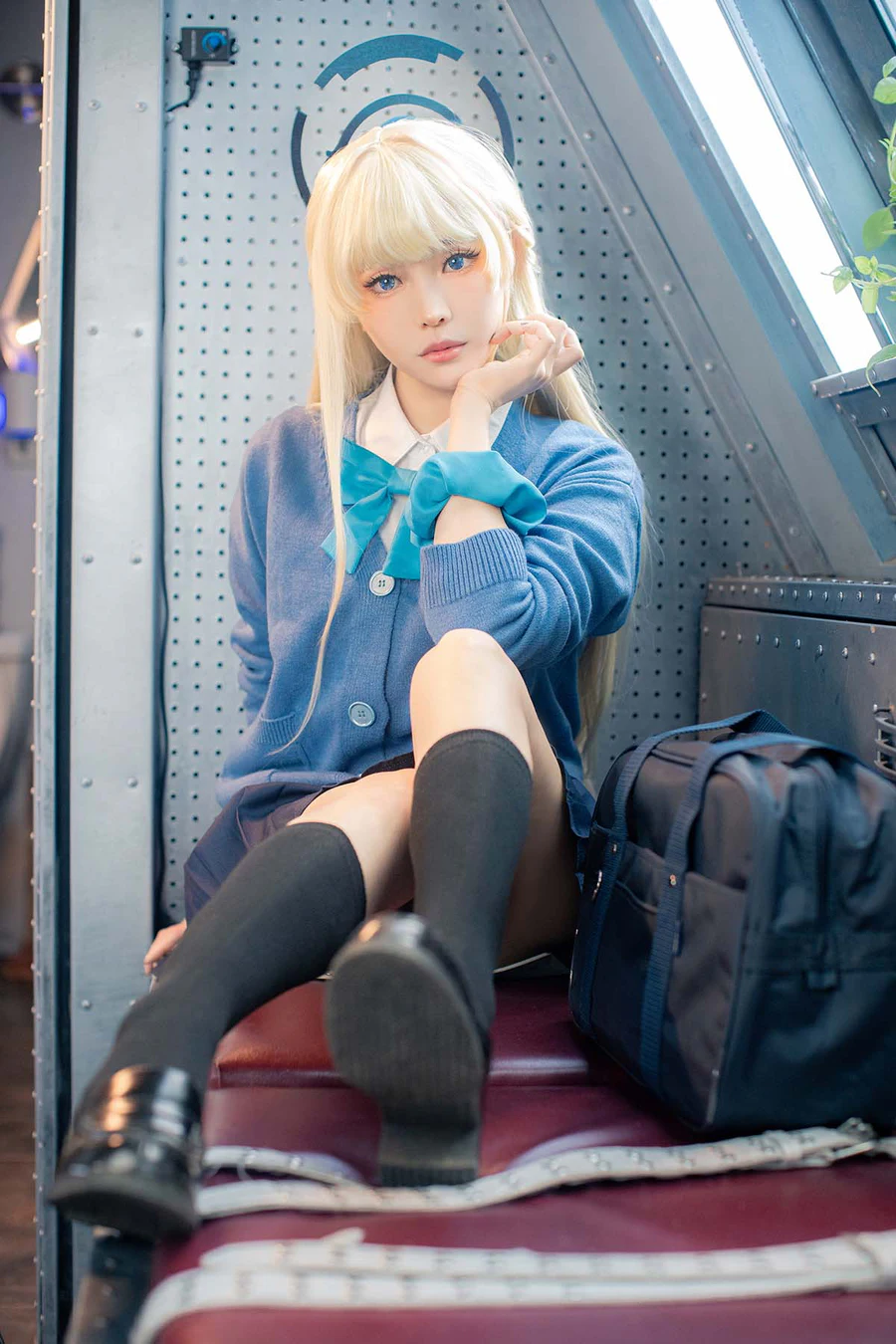 Ely_eee(ElyEE子) – Toki JK seifuku 制服 Cosplay-第1张