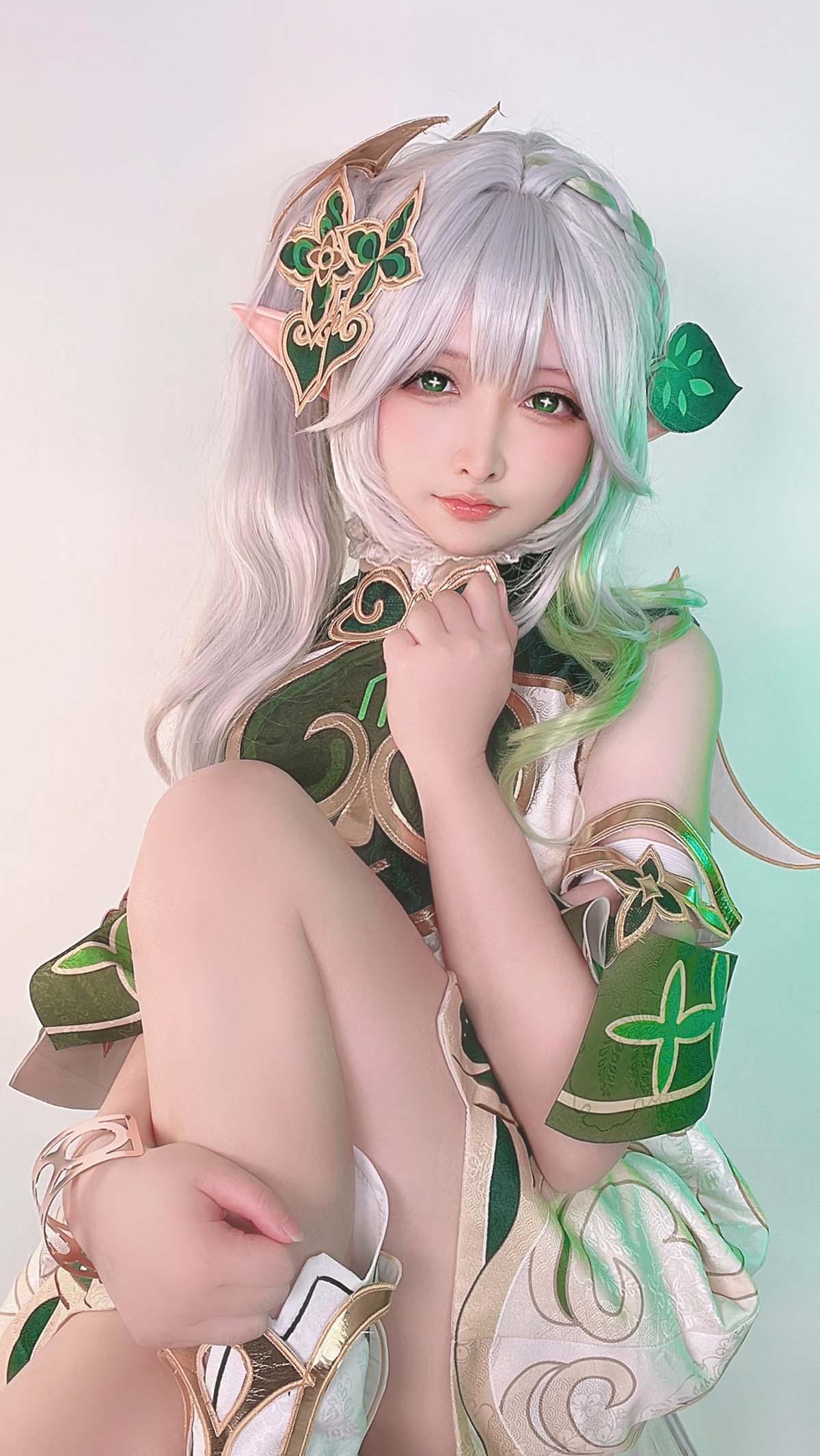 樱梨梨 – 小草神 Cosplay-第1张