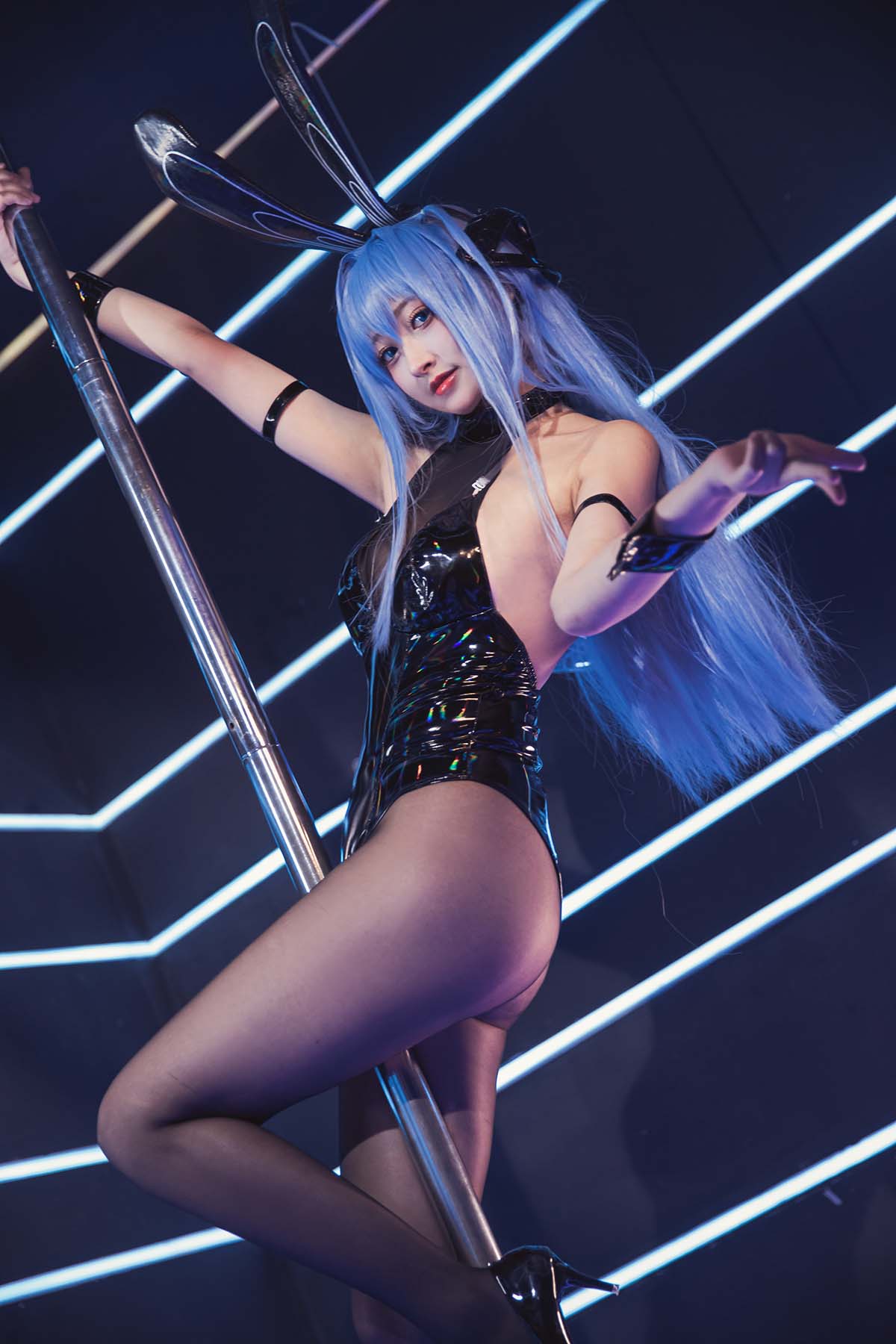 冬马路纱 – 新泽西兔女郎 Cosplay-第1张