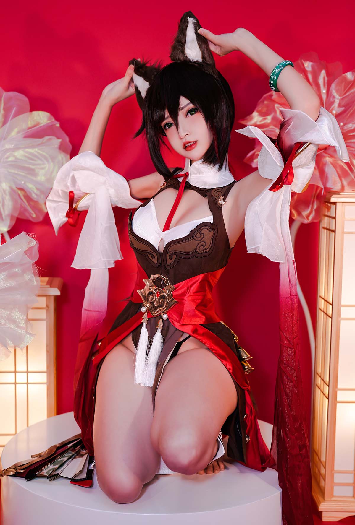 Potato Godzilla – Tingyun Cosplay-第1张