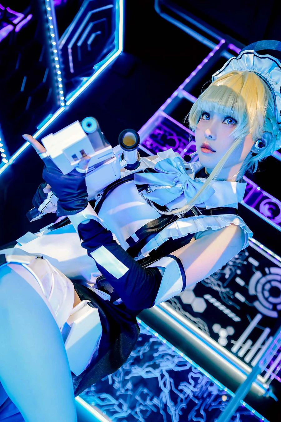 Ely_eee(ElyEE子) – Toki Maid  Mode 2 Cosplay-第1张