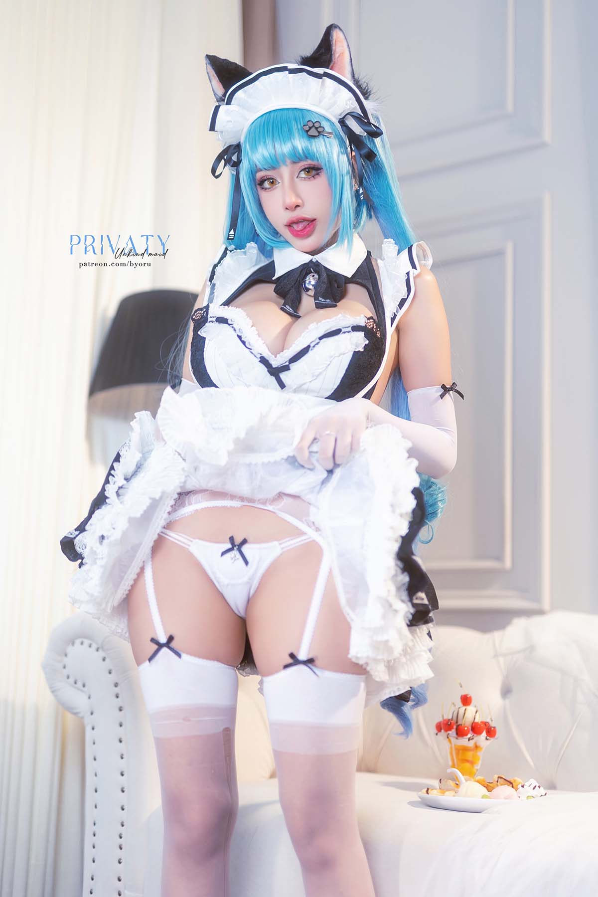 日本性感萝莉Byoru – Privaty Maid – NIKKE Cosplay-第1张