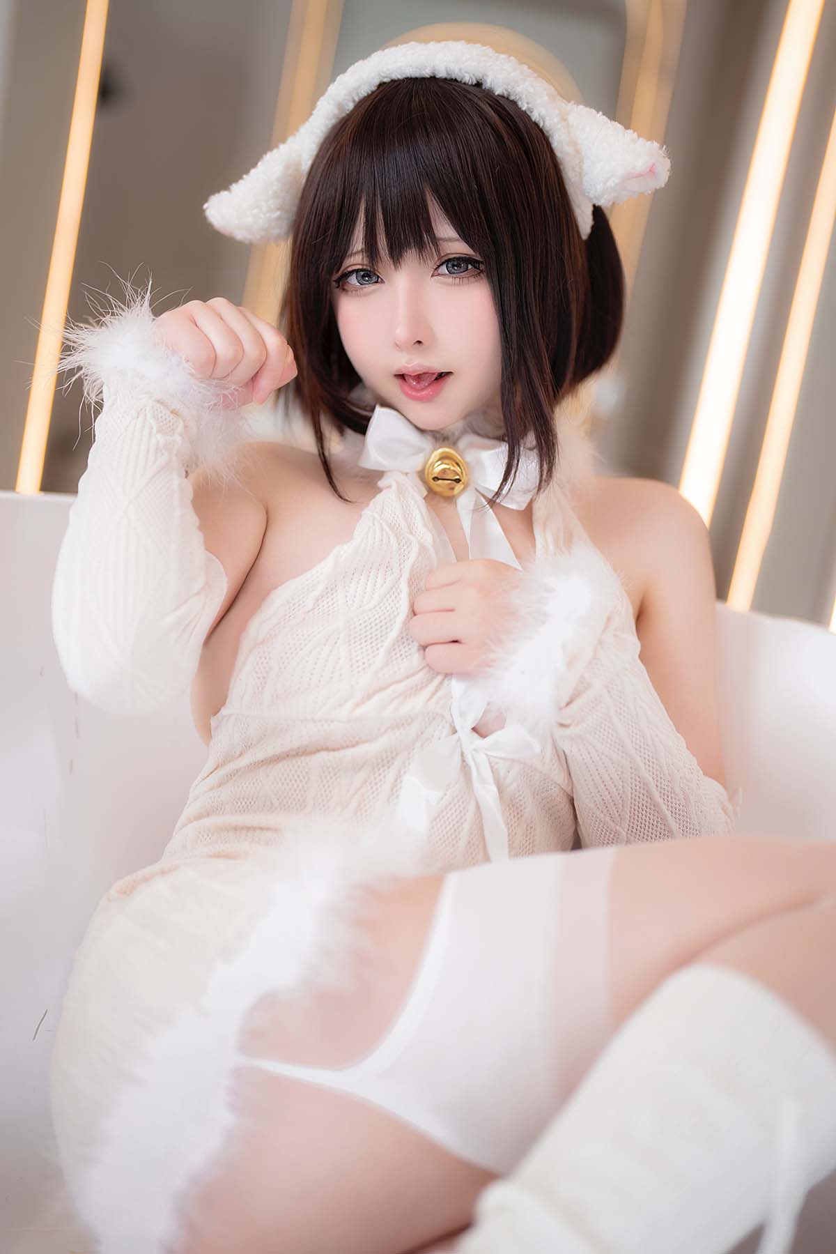 樱梨梨 – 羊了个羊 Cosplay-第1张