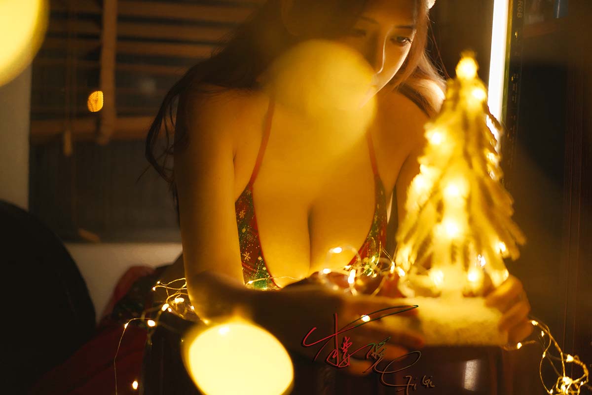 樱晚gigi – Christmas Day Cosplay-第1张