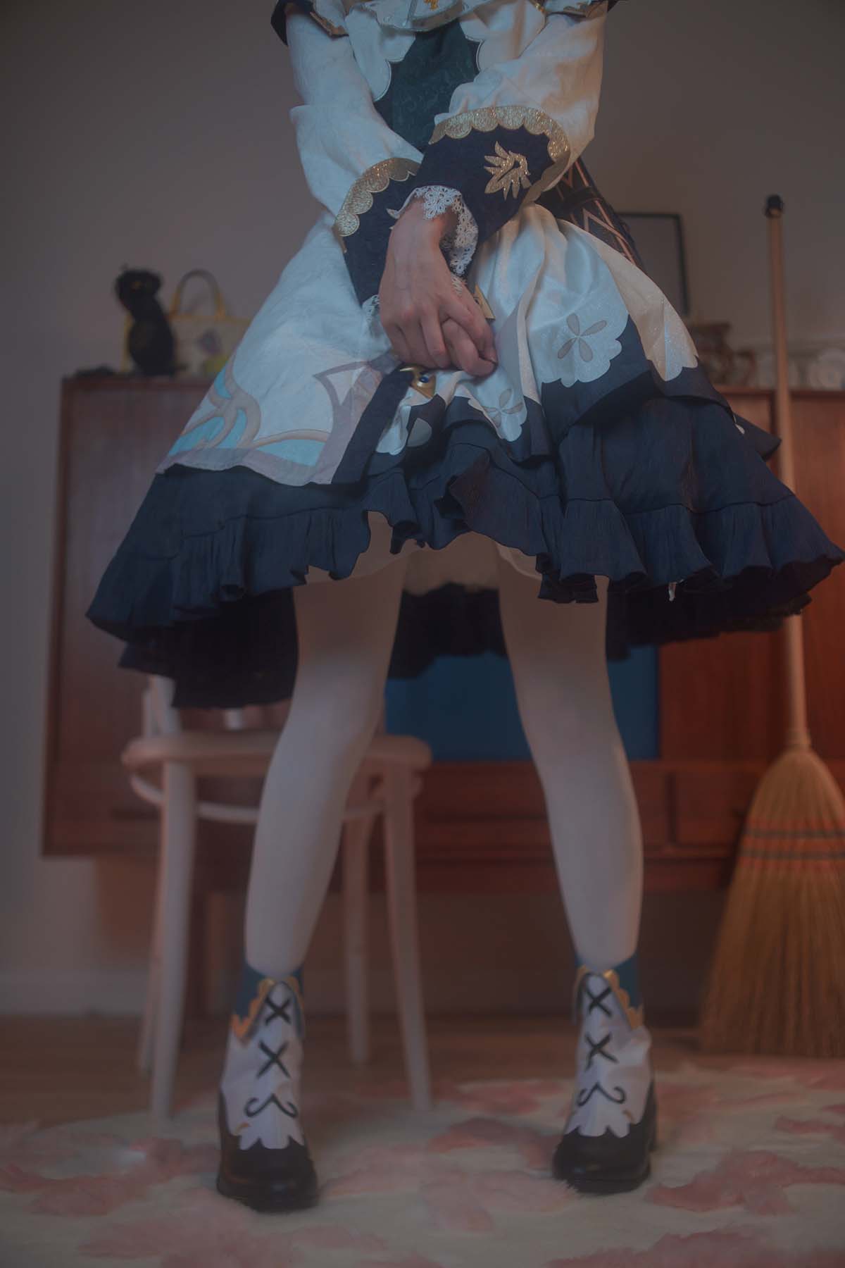 木花琳琳是勇者 – 芭芭拉 Cosplay-第1张