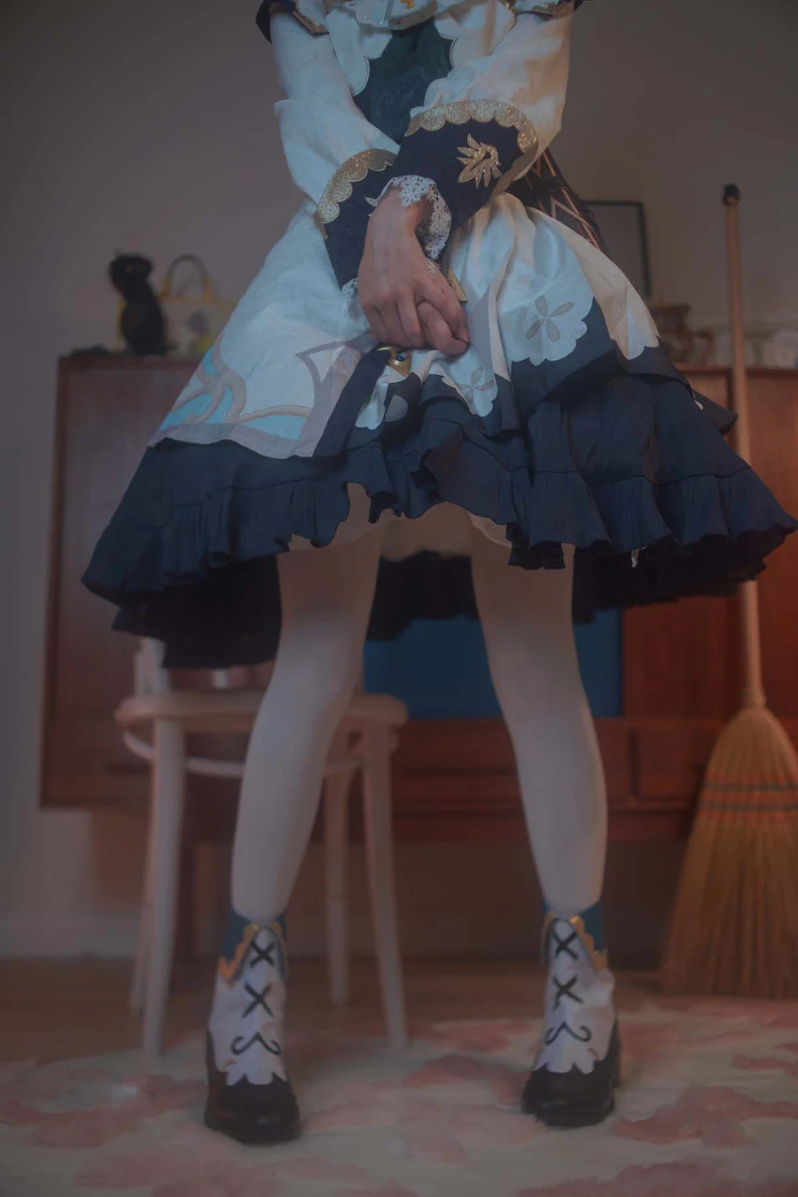 木花琳琳是勇者 – 芭芭拉 Cosplay-第1张