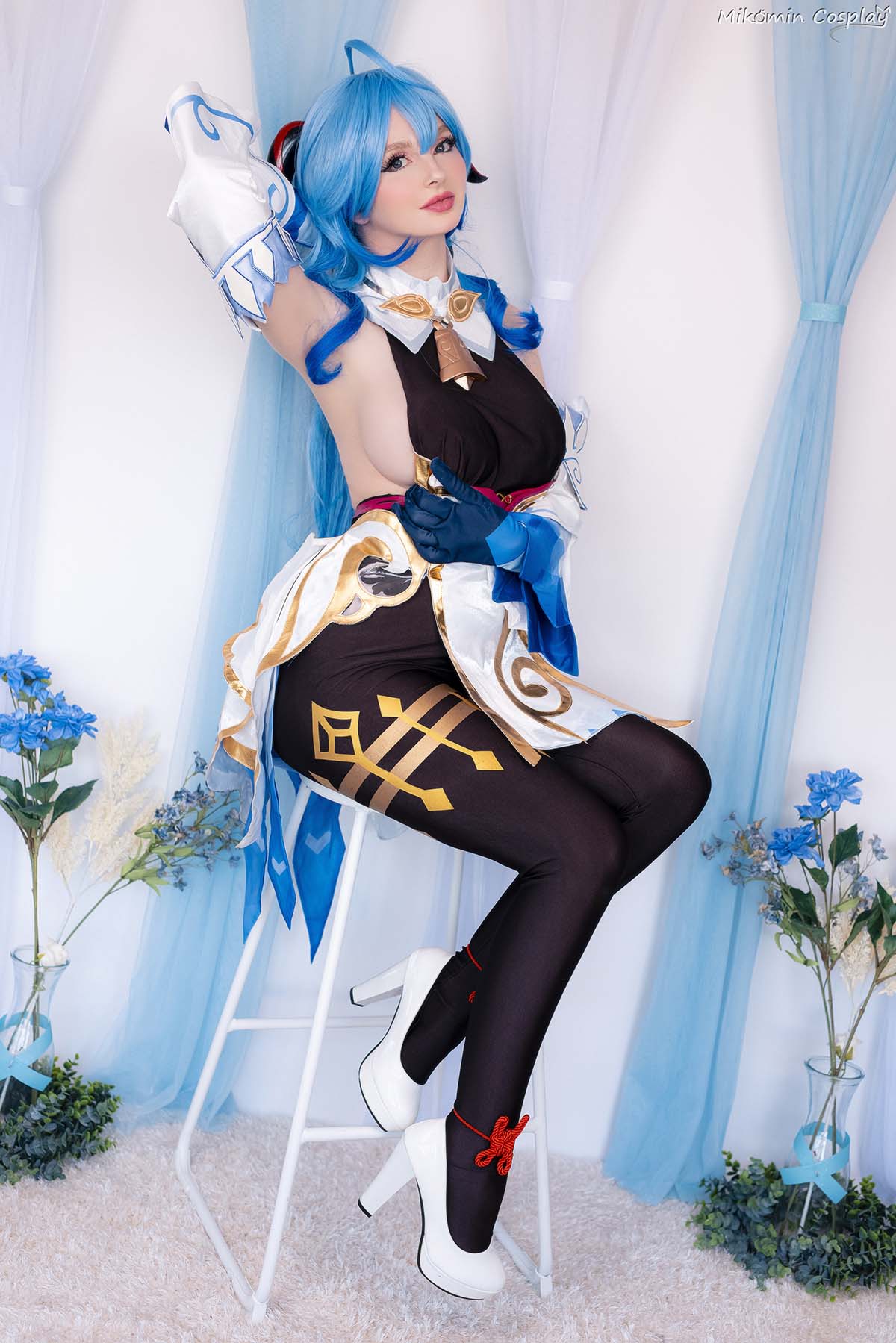 Mikomin – Ganyu Cosplay-第1张