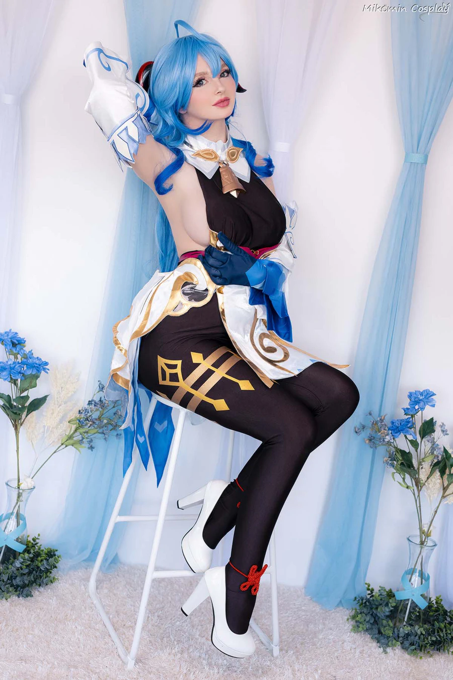 Mikomin – Ganyu Cosplay-第1张