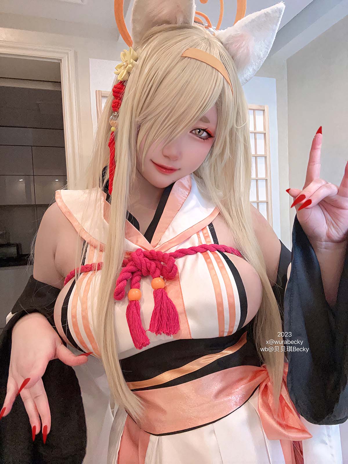 贝贝琪Becky – 果穗 Cosplay-第1张