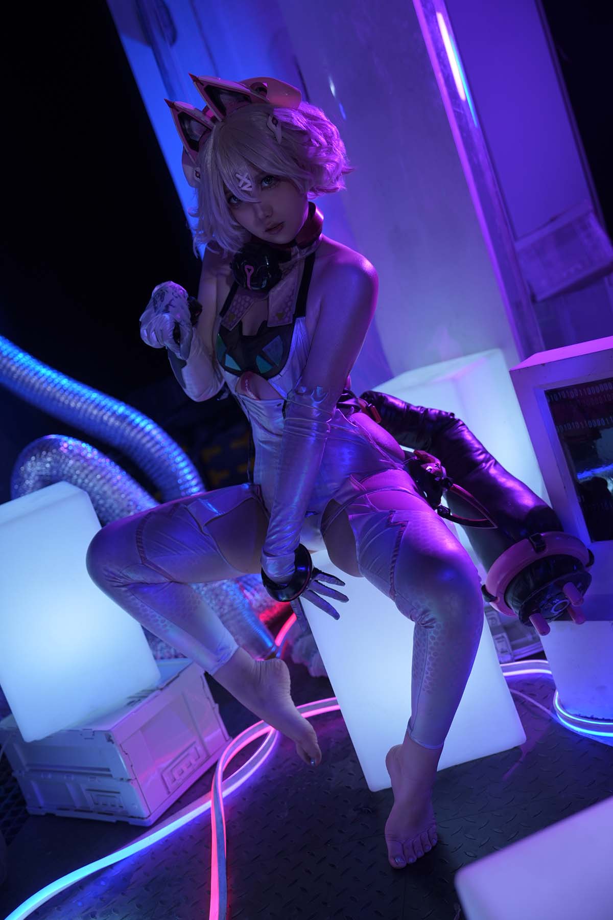 小和甜酒 – 交错战线绯俐 Cosplay-第1张