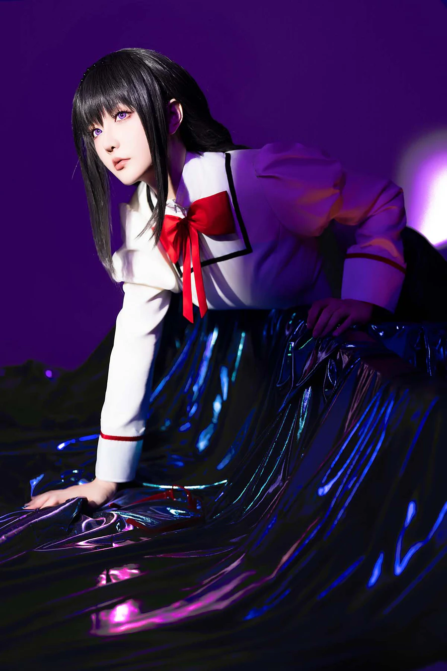 星之迟迟 – 魔法少女小圆 晓美焰 Cosplay-第1张