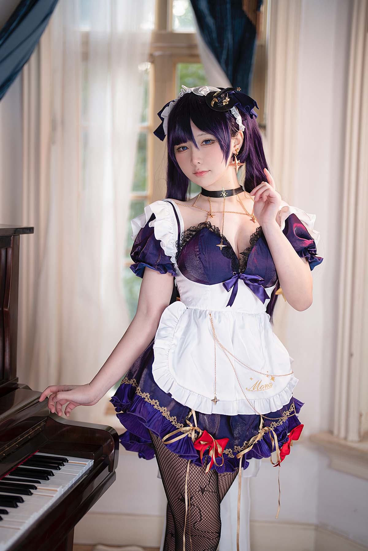 樱梨梨 – 莫娜女仆 Cosplay-第1张