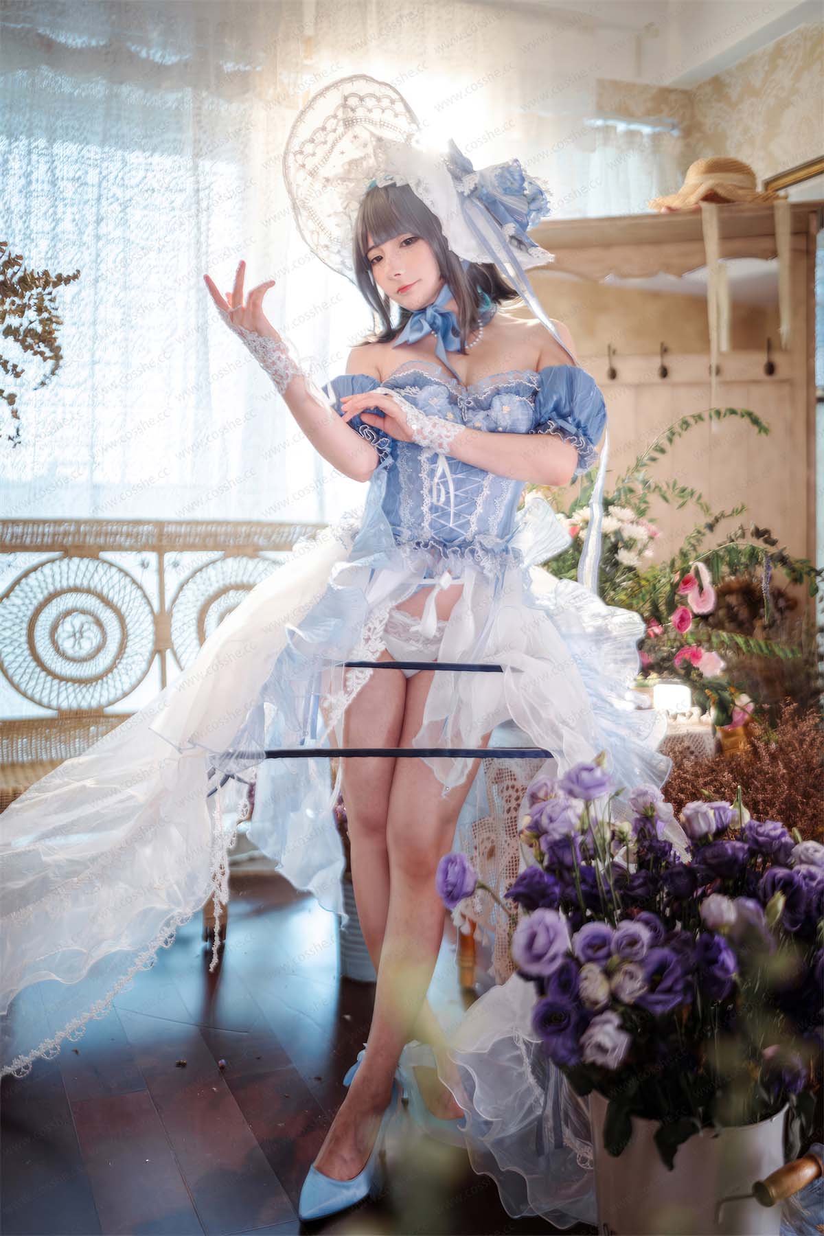 是三不是世w – 柴郡猫猫弹琴 Cosplay-第1张