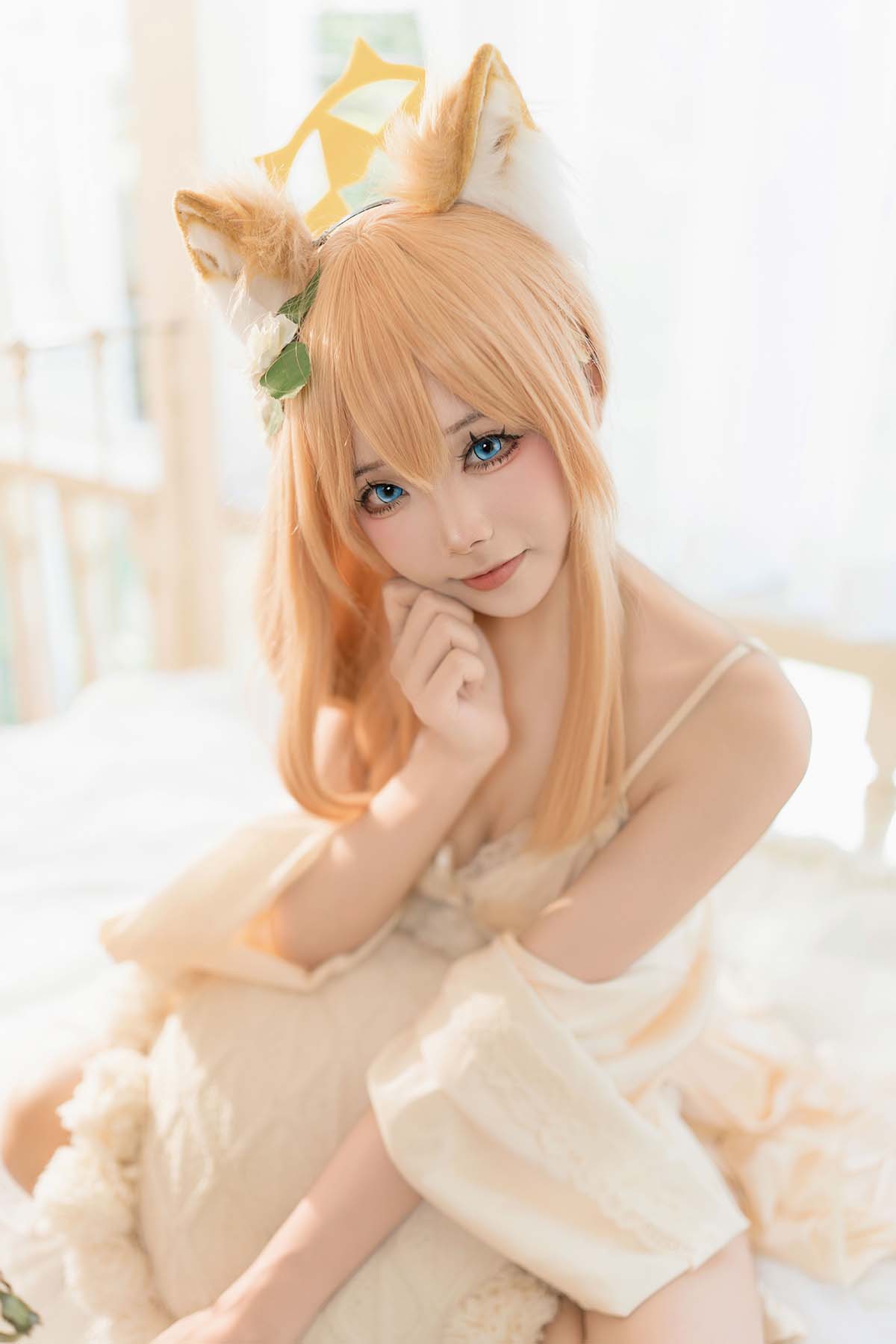 艾西aiwest – 碧蓝档案 伊落玛丽 睡衣 Cosplay-第1张