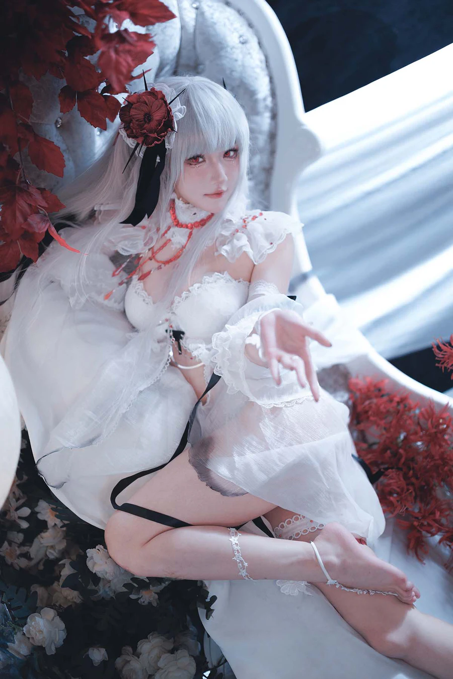 阿包也是兔娘 – 无期迷途 可可莉克 Cosplay-第1张