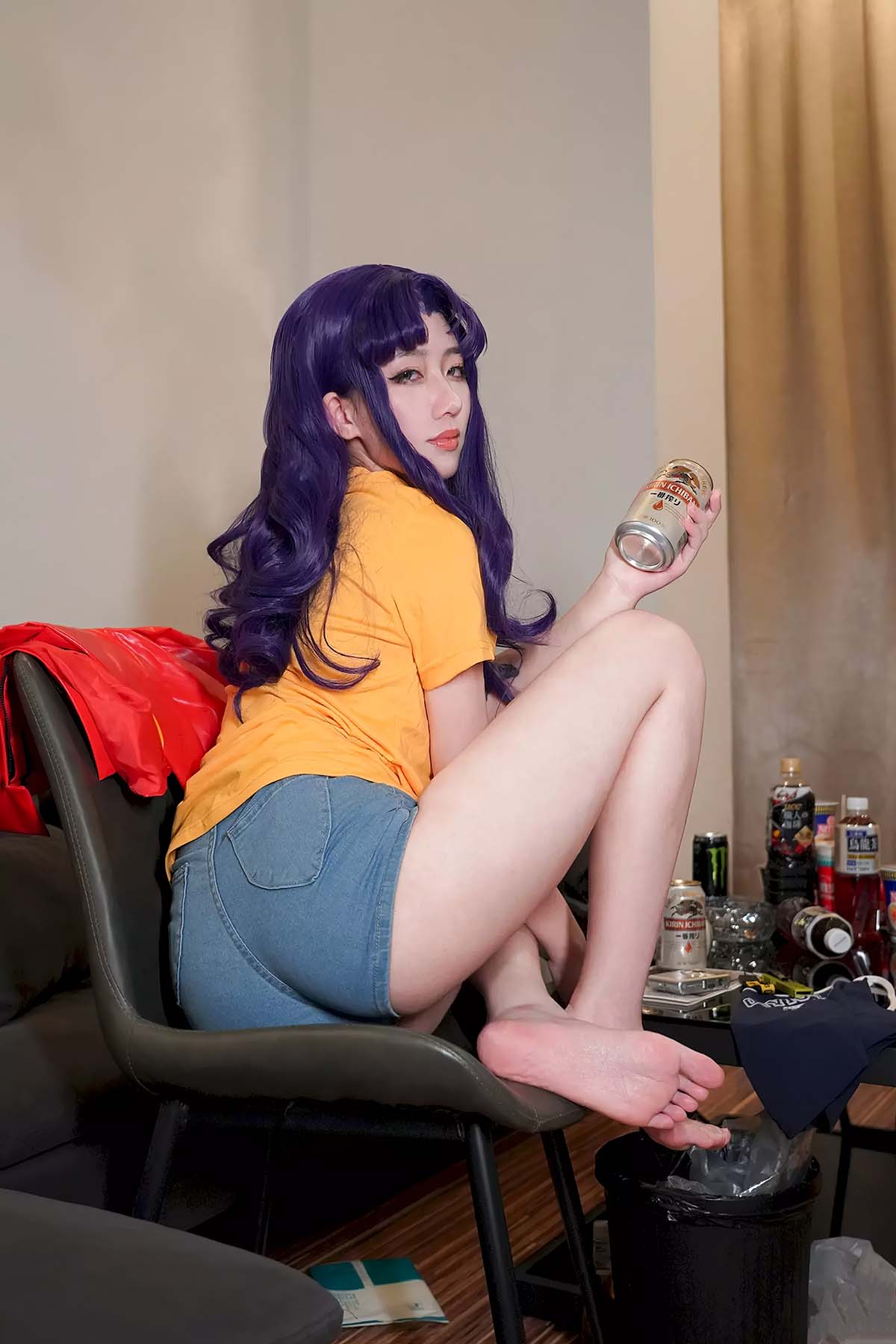 绞肉姬 – 葛城美里 Cosplay-第1张