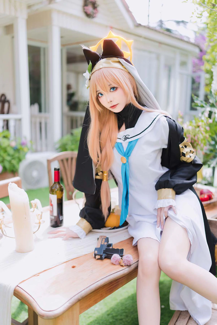艾西aiwest – 碧蓝档案 伊落玛丽 修女 Cosplay-第1张