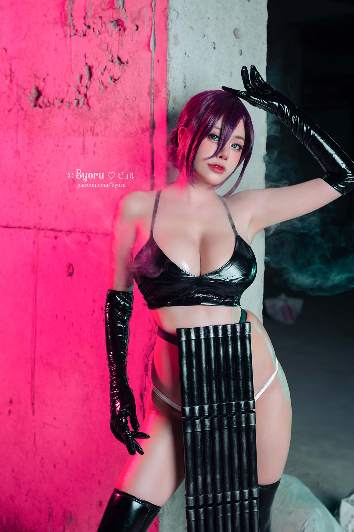 日本性感萝莉Byoru – Bomb Devil (Chainsaw man) Cosplay-第1张