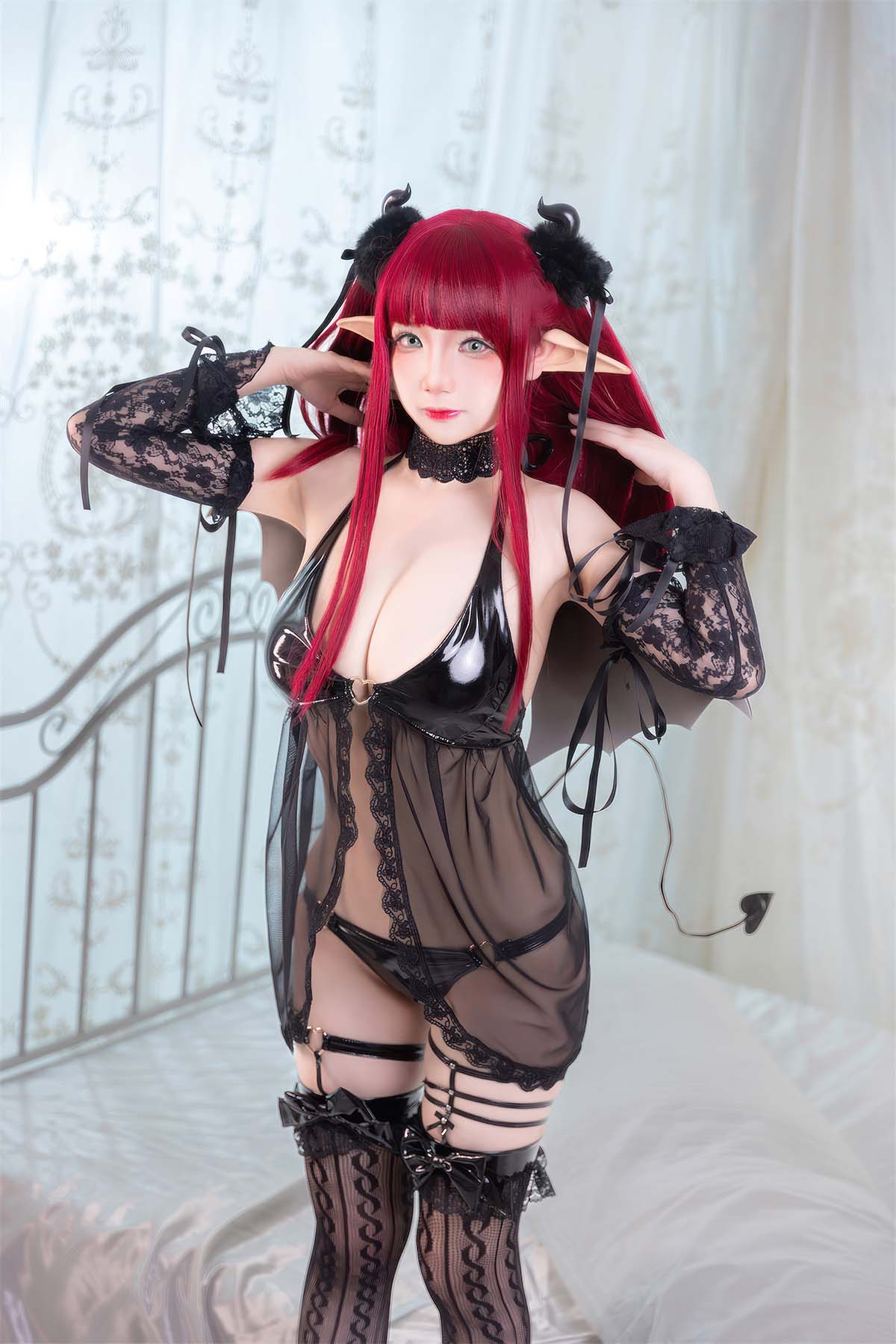 雪晴Astra – 喜多川海梦 利兹 魅魔 Cosplay-第1张