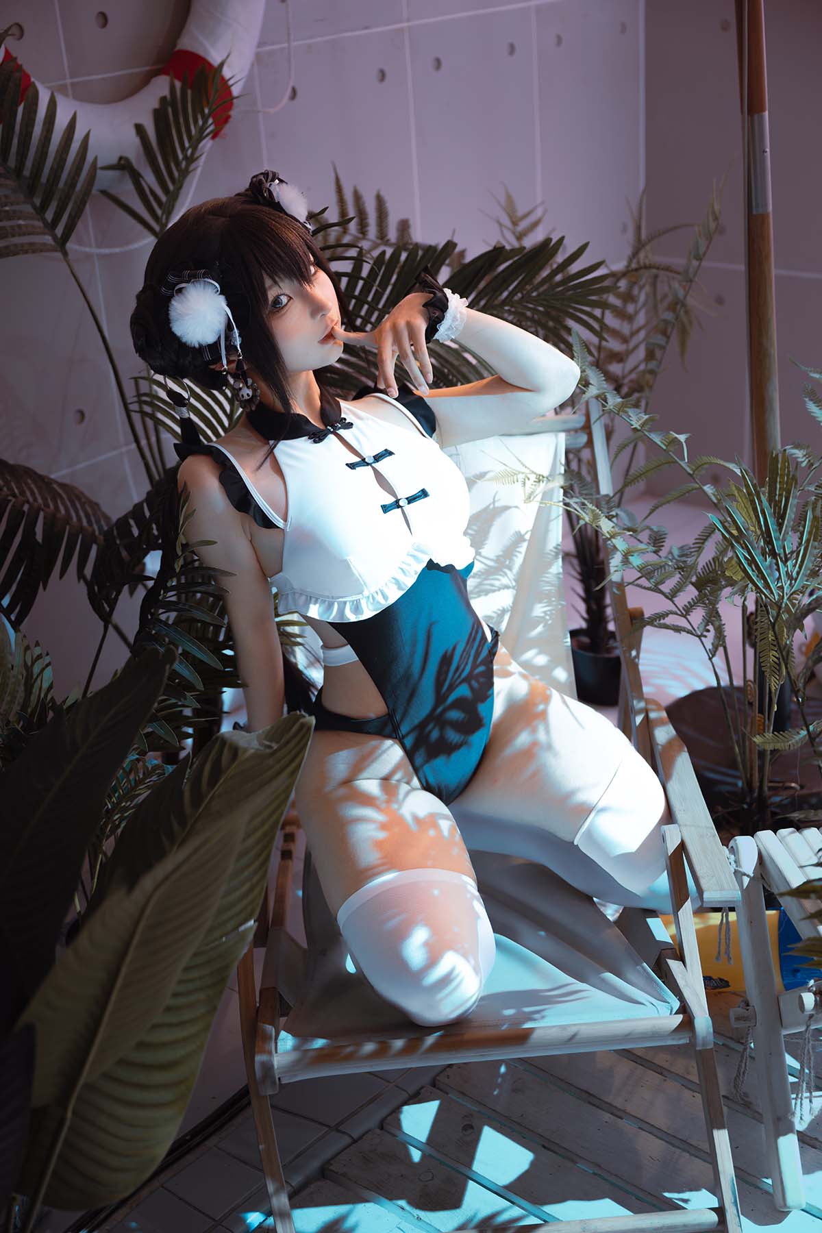 蠢沫沫 – 熊猫娘 Cosplay-第1张