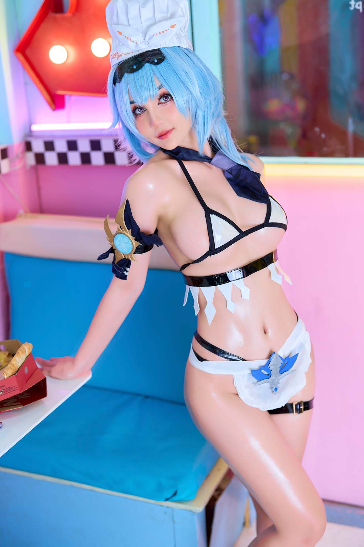 JOYCE – Eula Pizza Cosplay-第1张