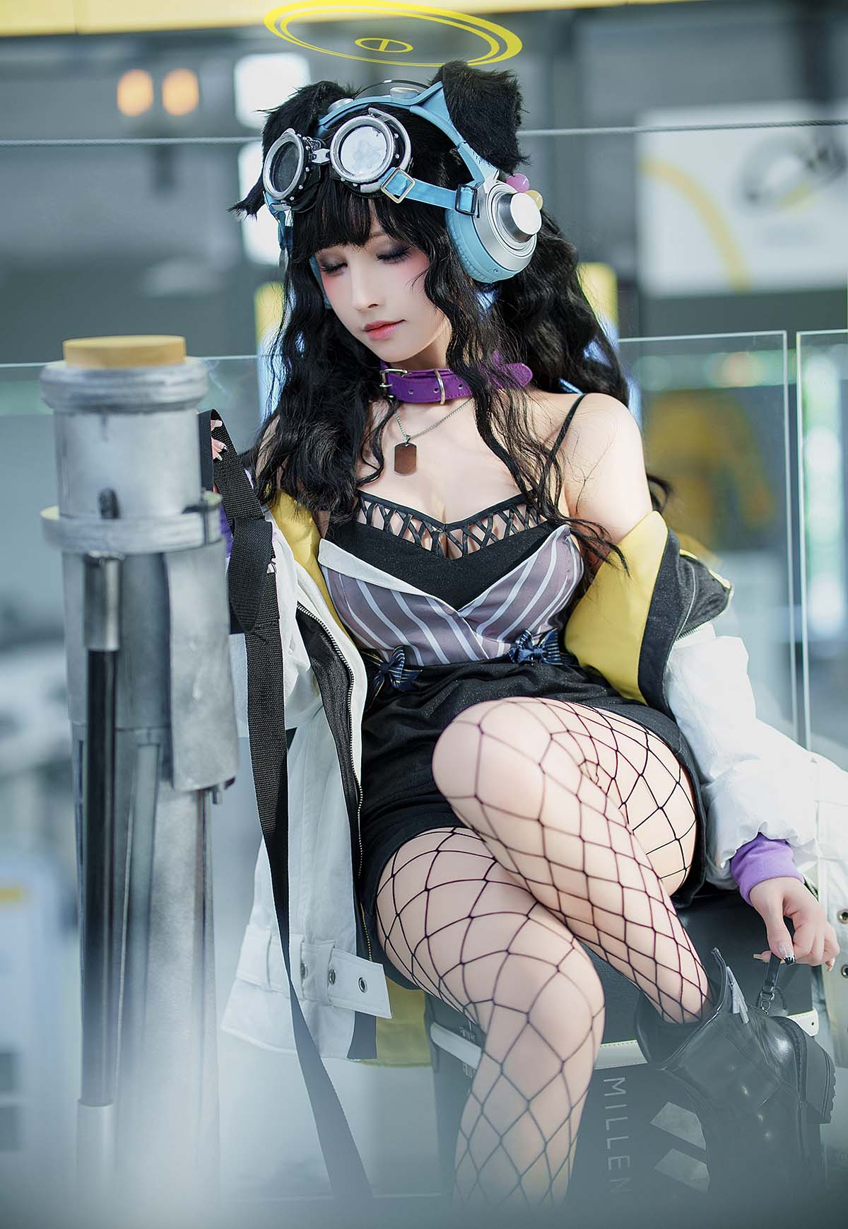 一千只猫薄禾 – 蔚蓝档案 阿洛娜 Cosplay-第1张