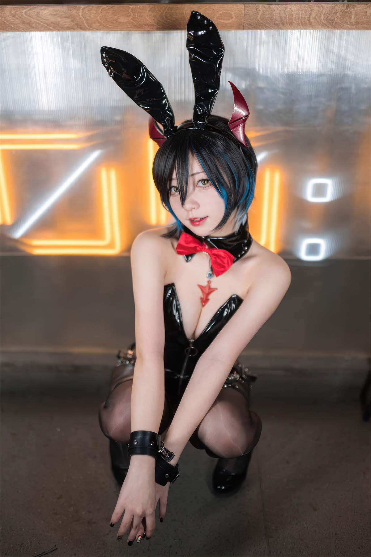 花铃 – 碧蓝航线 胡滕 兔女郎 Cosplay-第1张