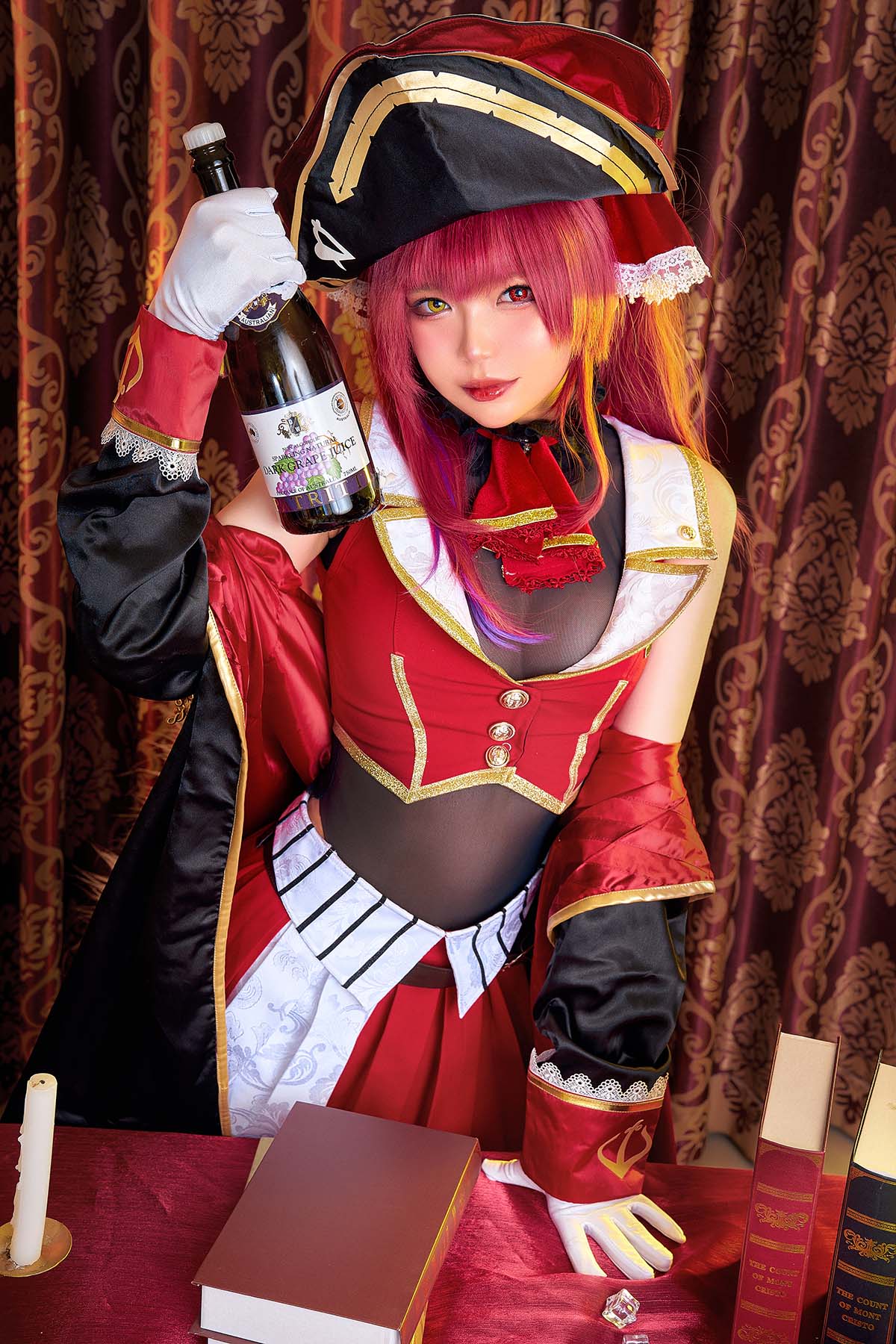 ZinieQ – Hololive Marine Houshou Cosplay-第1张