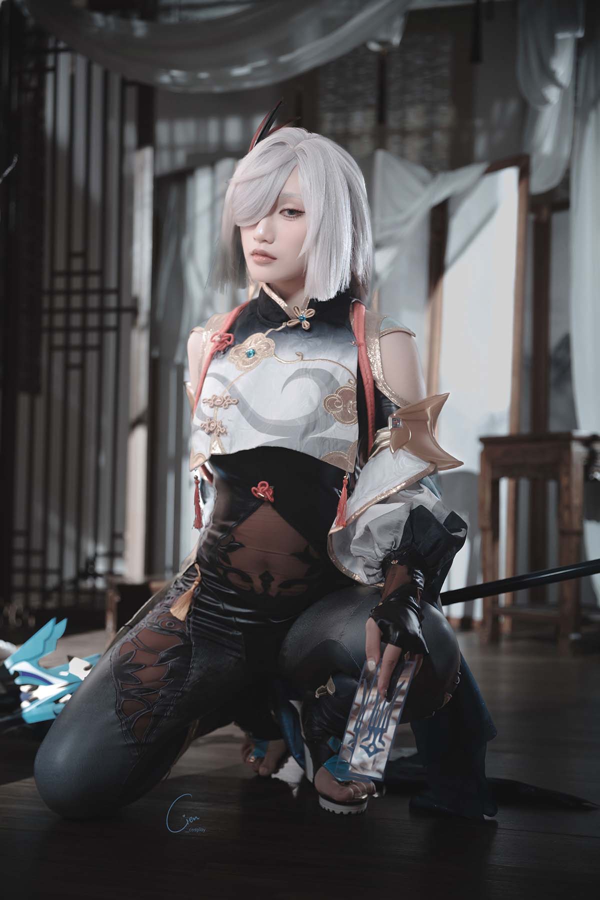 Cien恩恩 – 原神 申鹤 Cosplay-第1张