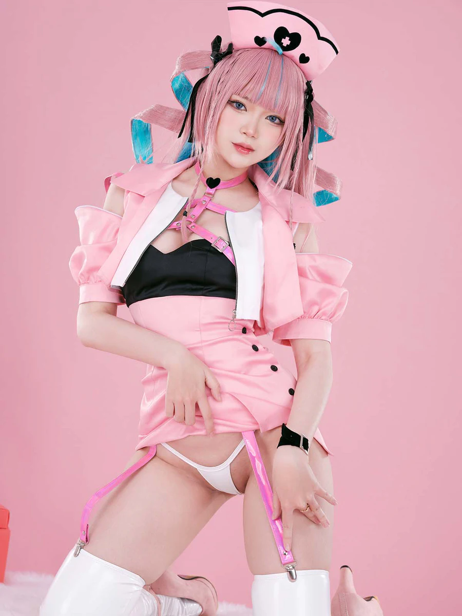 ZinieQ – Hololive Aqua Minato Cosplay-第1张