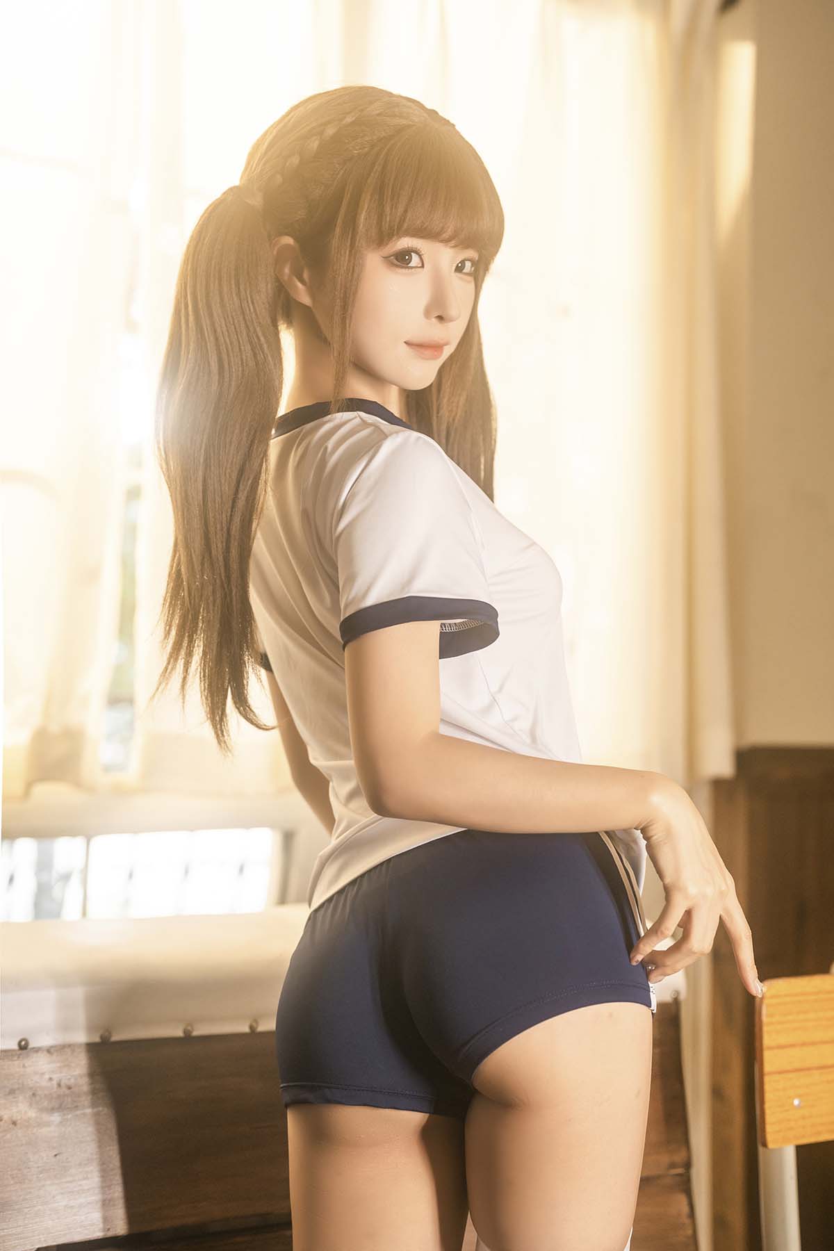 蠢沫沫 – 体操室 Cosplay-第1张