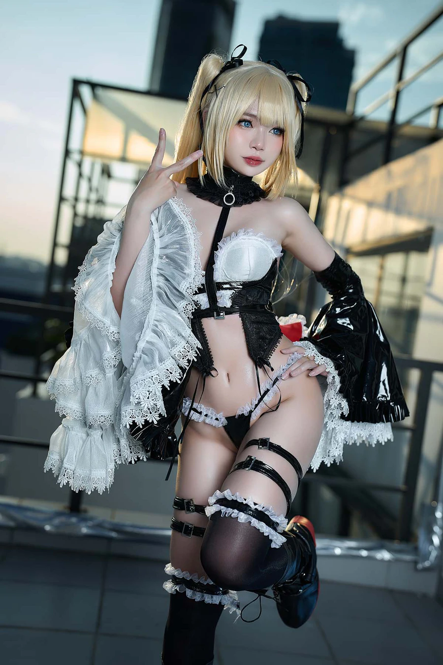 ZinieQ – Marie Rose Sakimichan art Cosplay-第1张