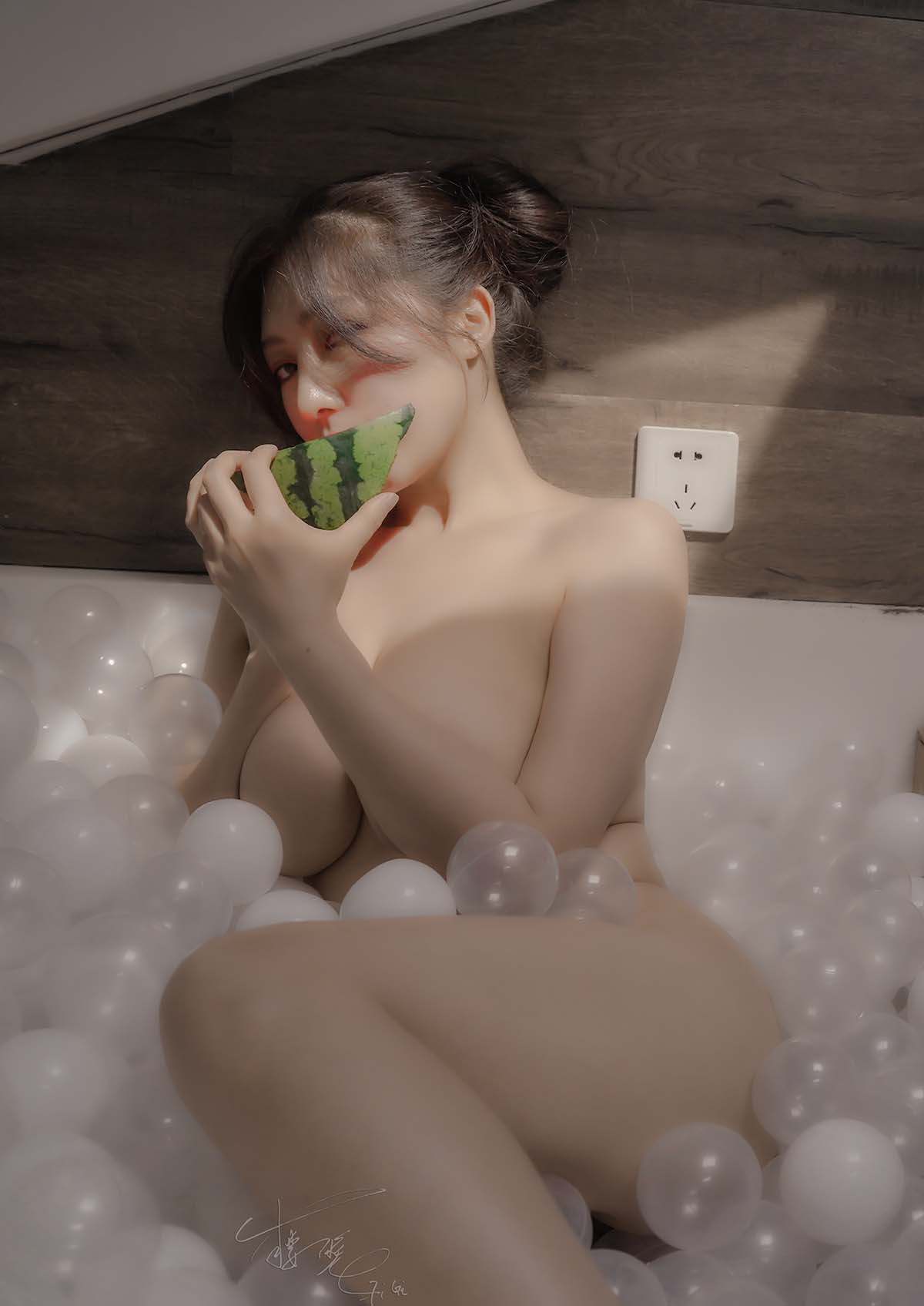 樱晚gigi – 夏引 Cosplay-第1张