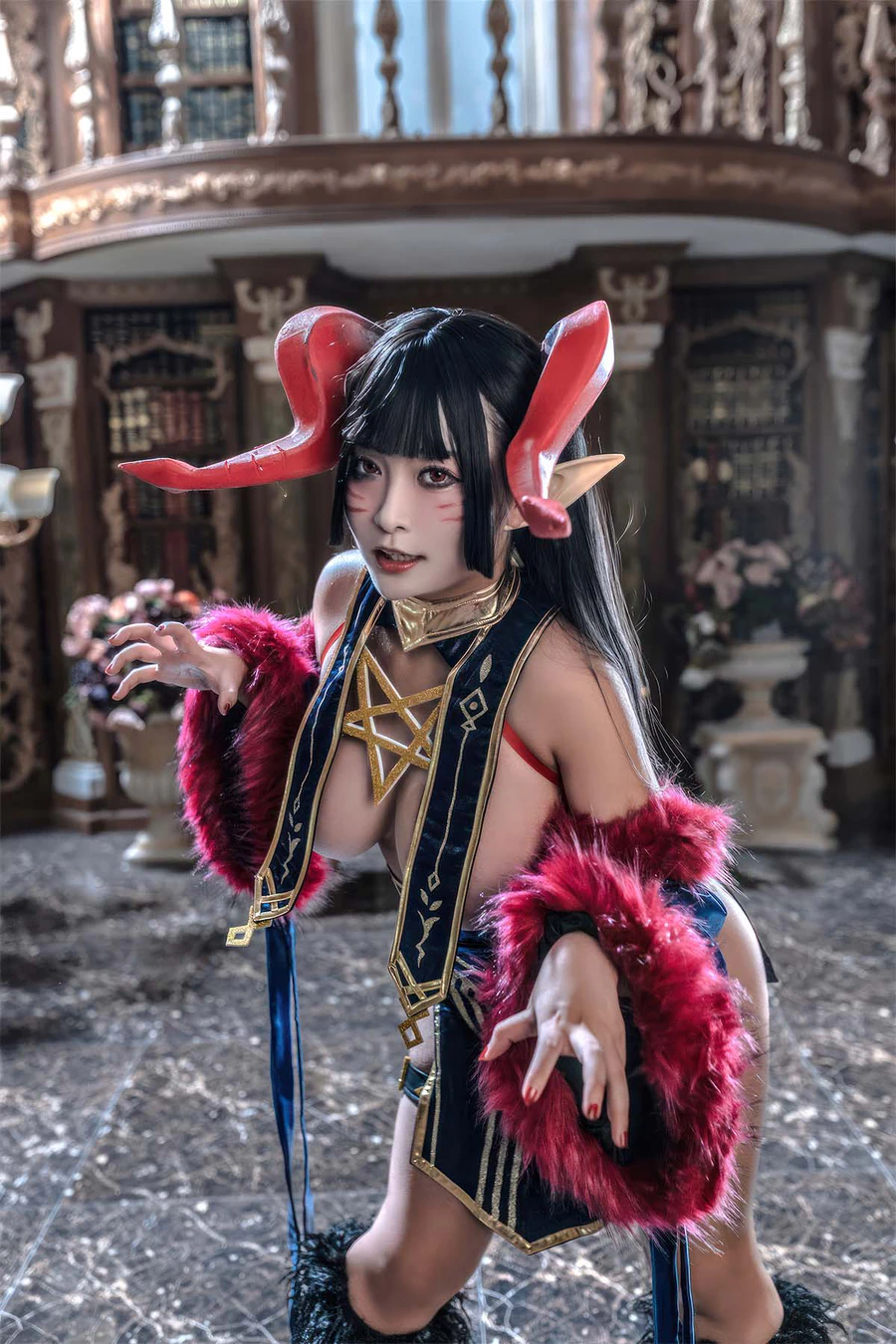 洛璃LoLiSAMA – 撒旦 Cosplay-第1张