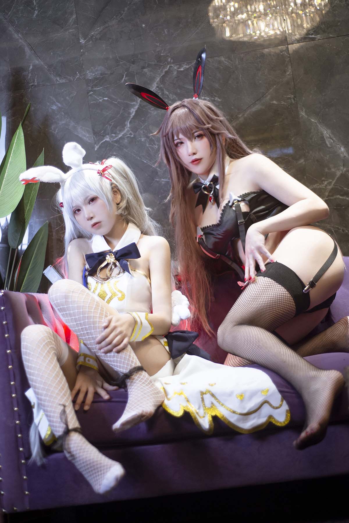 隼隼子 – 阿布鲁奇公爵 荷官 Cosplay-第1张