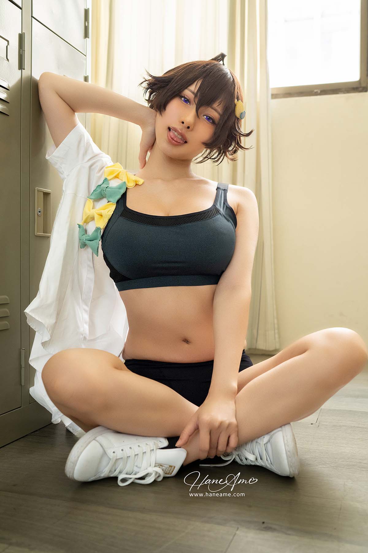 Hane Ame 雨波写真 – 敗北女角 檸檬 Cosplay-第1张