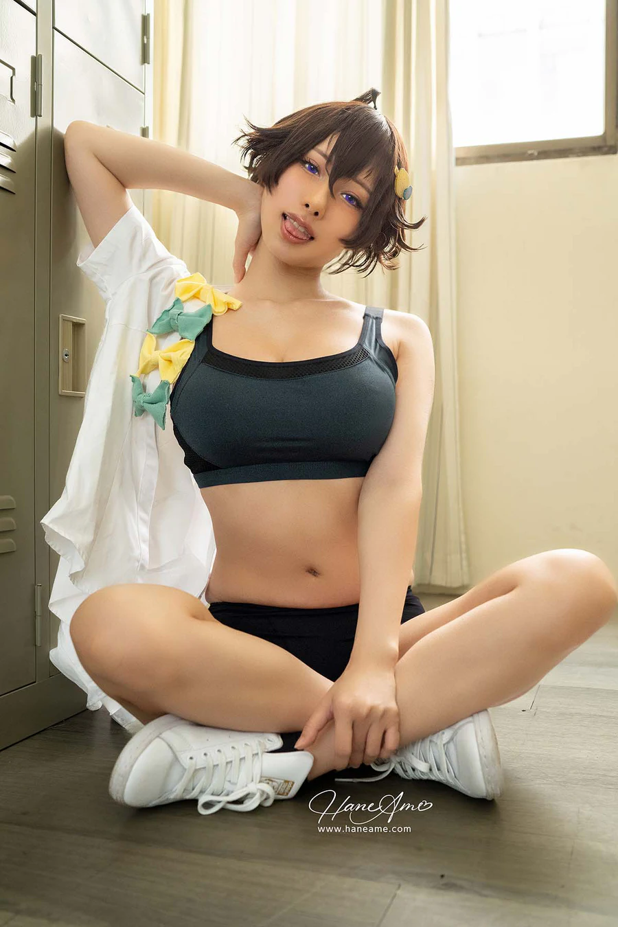 Hane Ame 雨波写真 – 敗北女角 檸檬 Cosplay-第1张