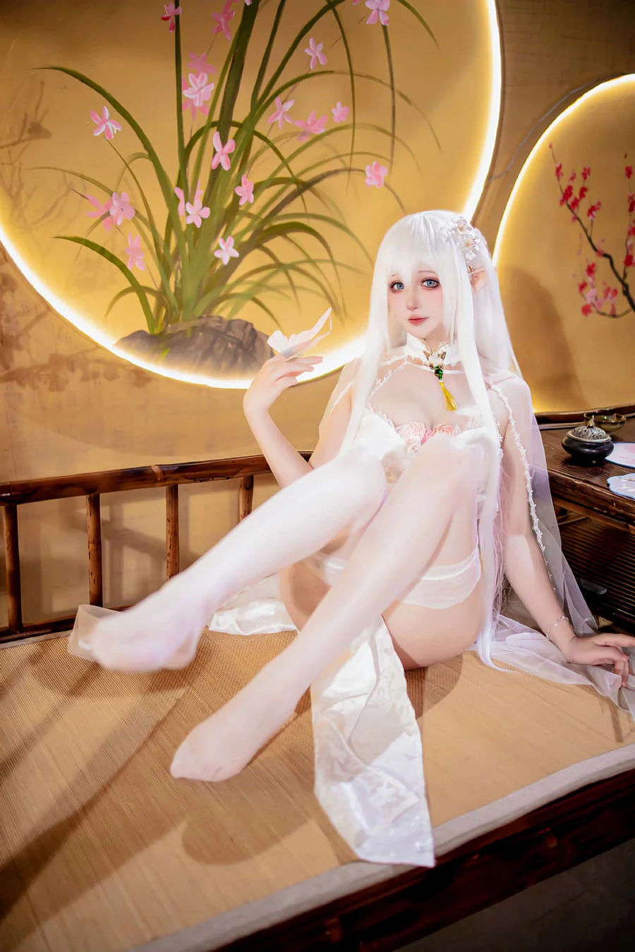酒酿促织nya – 阿尔比恩旗袍 Cosplay-第1张