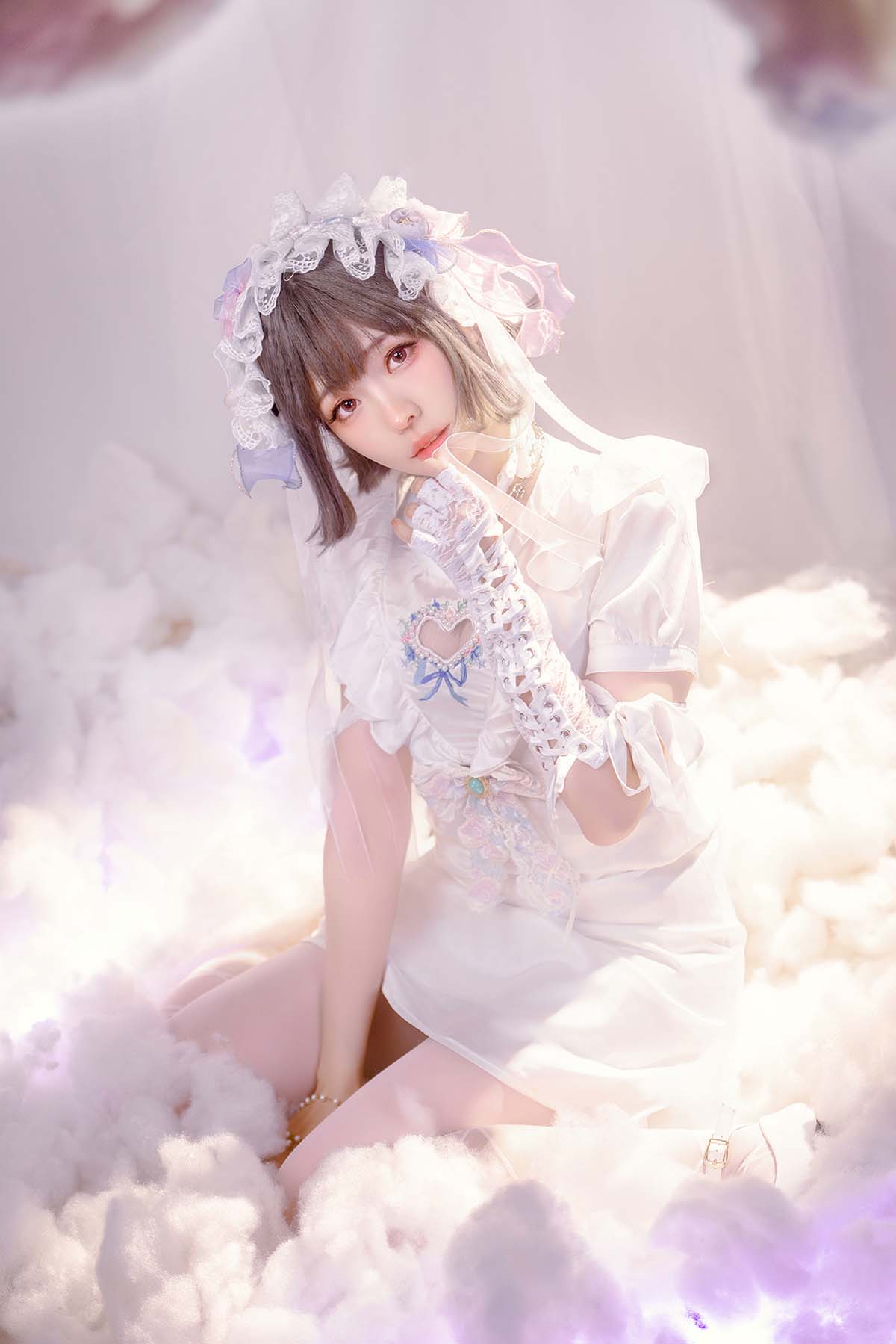 Ely_eee(ElyEE子) – Cloudy Dreaming 雲朵夢境 Cosplay-第1张