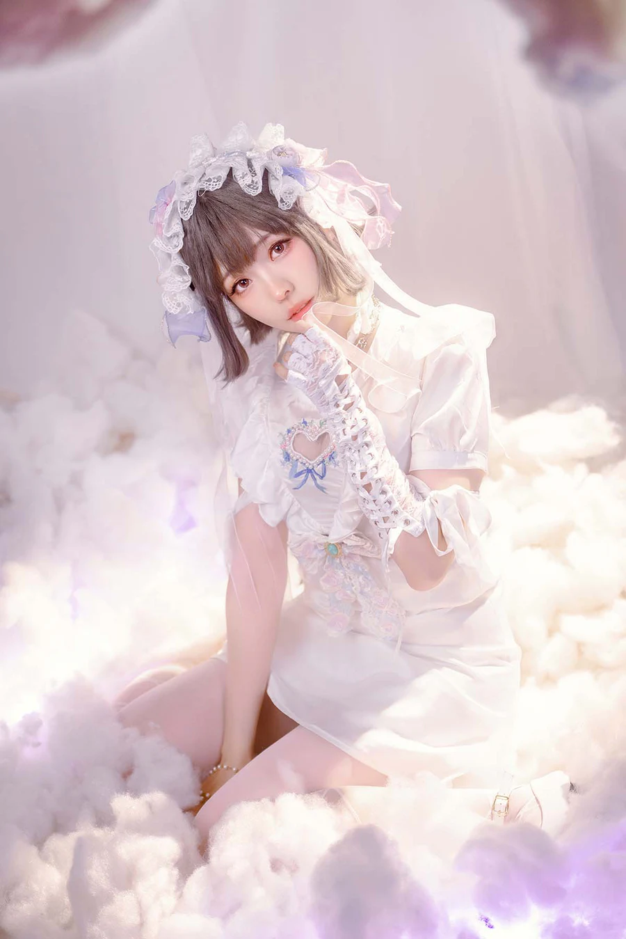 Ely_eee(ElyEE子) – Cloudy Dreaming 雲朵夢境 Cosplay-第1张