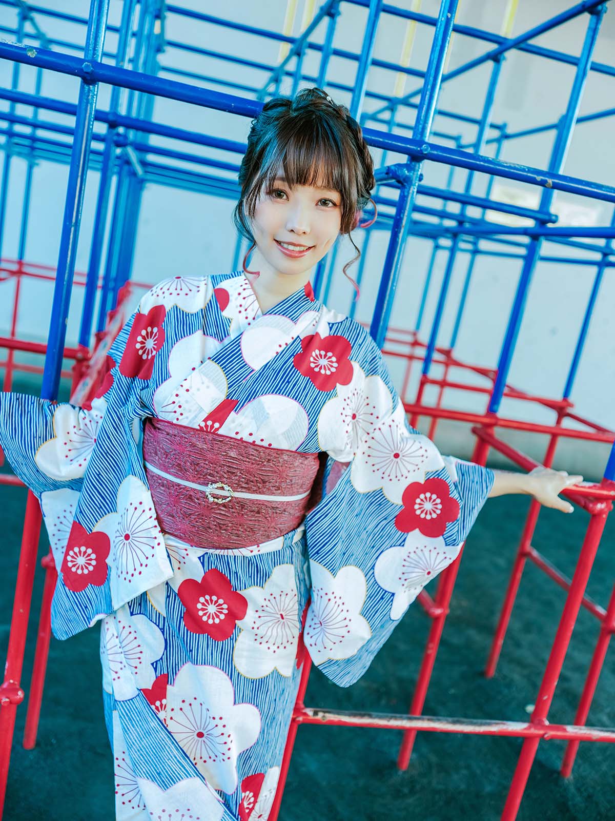 Ely_eee(ElyEE子) – Summer Night Fireworks 夏夜花火 Cosplay-第1张