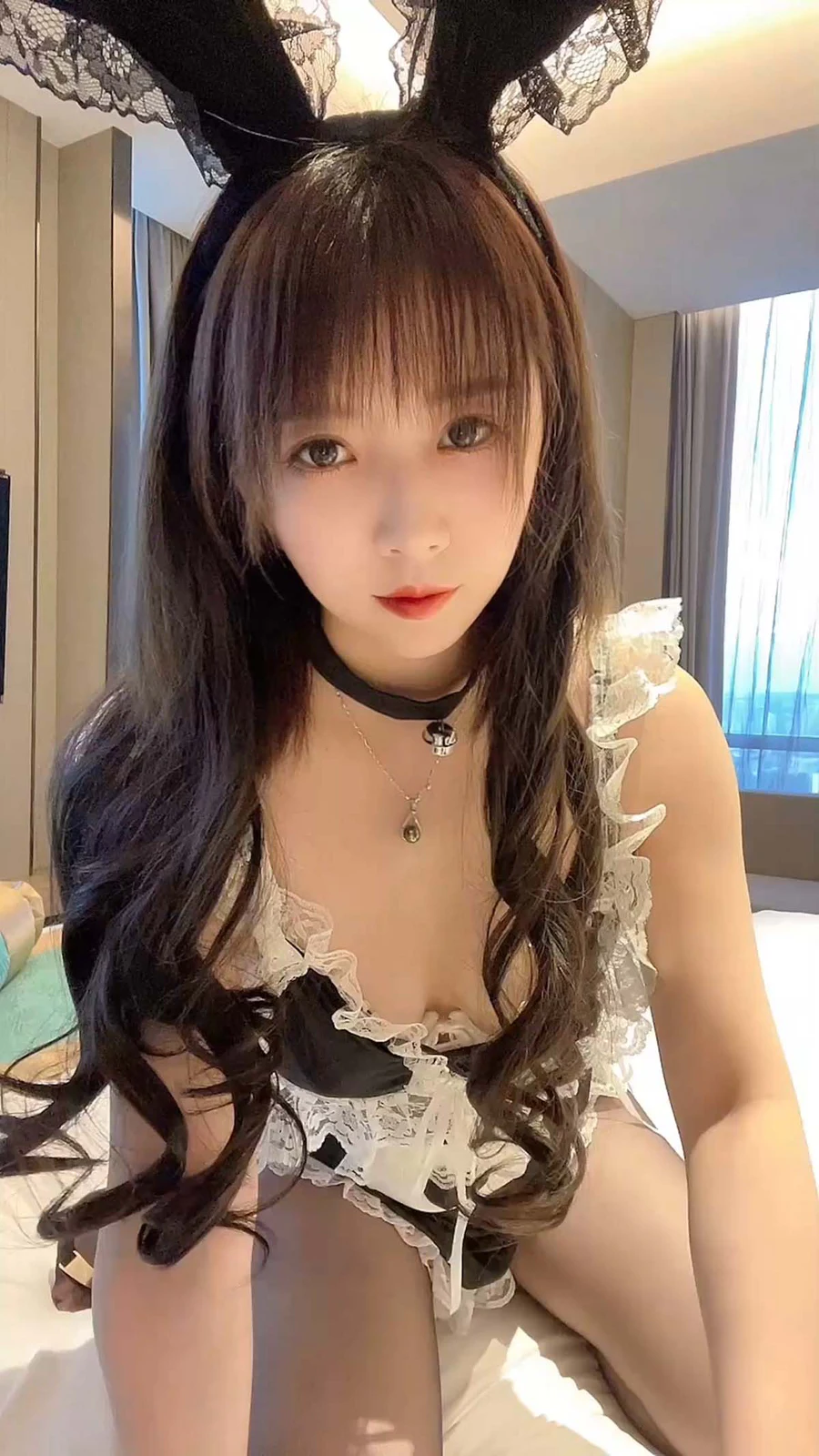 小女巫露娜 – 兔女郎女仆 Cosplay-第1张