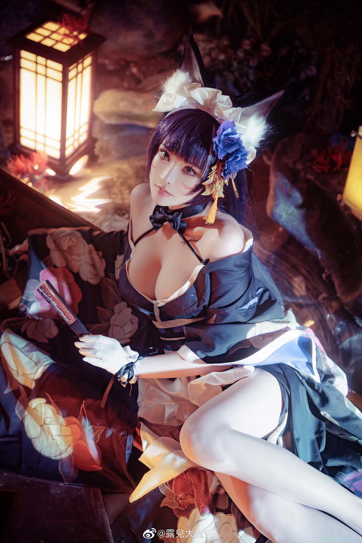 露兒大魔王 – 碧蓝航线 武藏 Cosplay-第1张