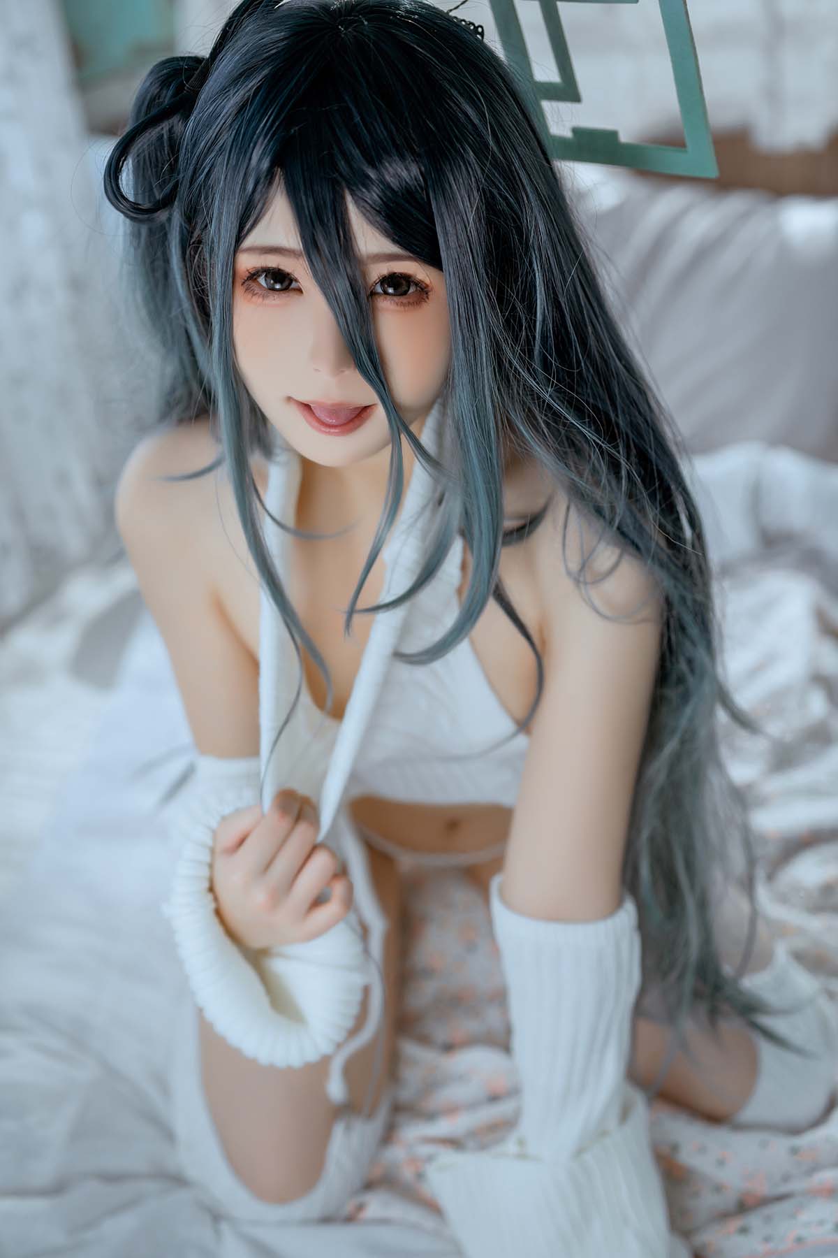 Quan冉有点饿 – 碧蓝档案 天童爱丽丝 Cosplay-第1张