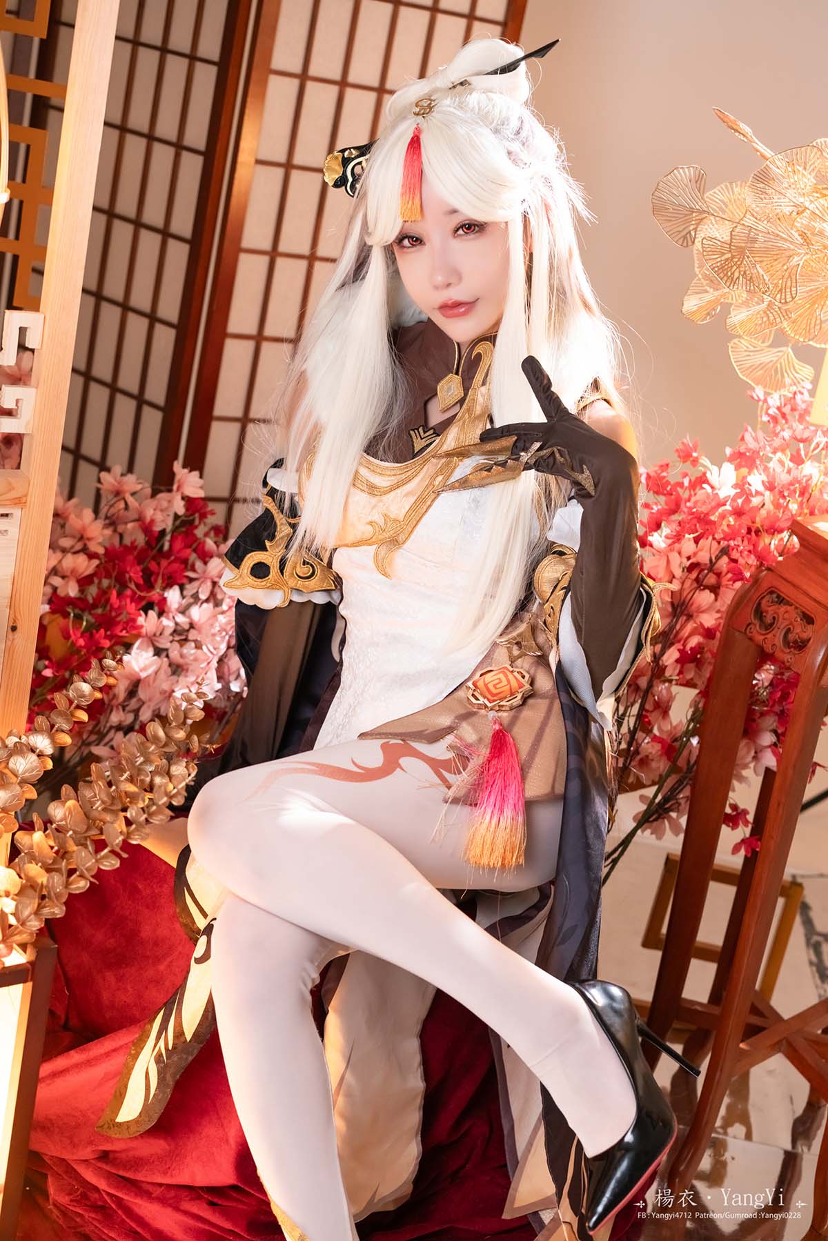 楊衣Yangyi – 凝光 Cosplay-第1张
