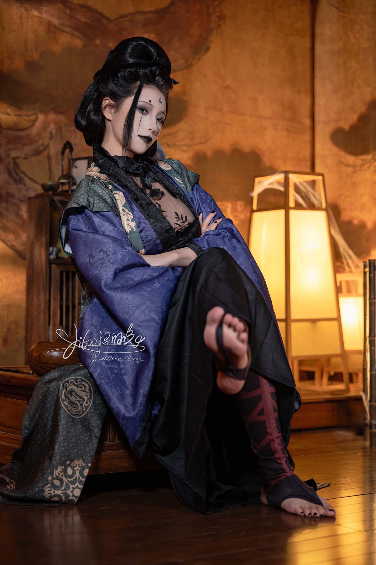 咬一口兔娘 – 阁中四妹 Cosplay-第1张