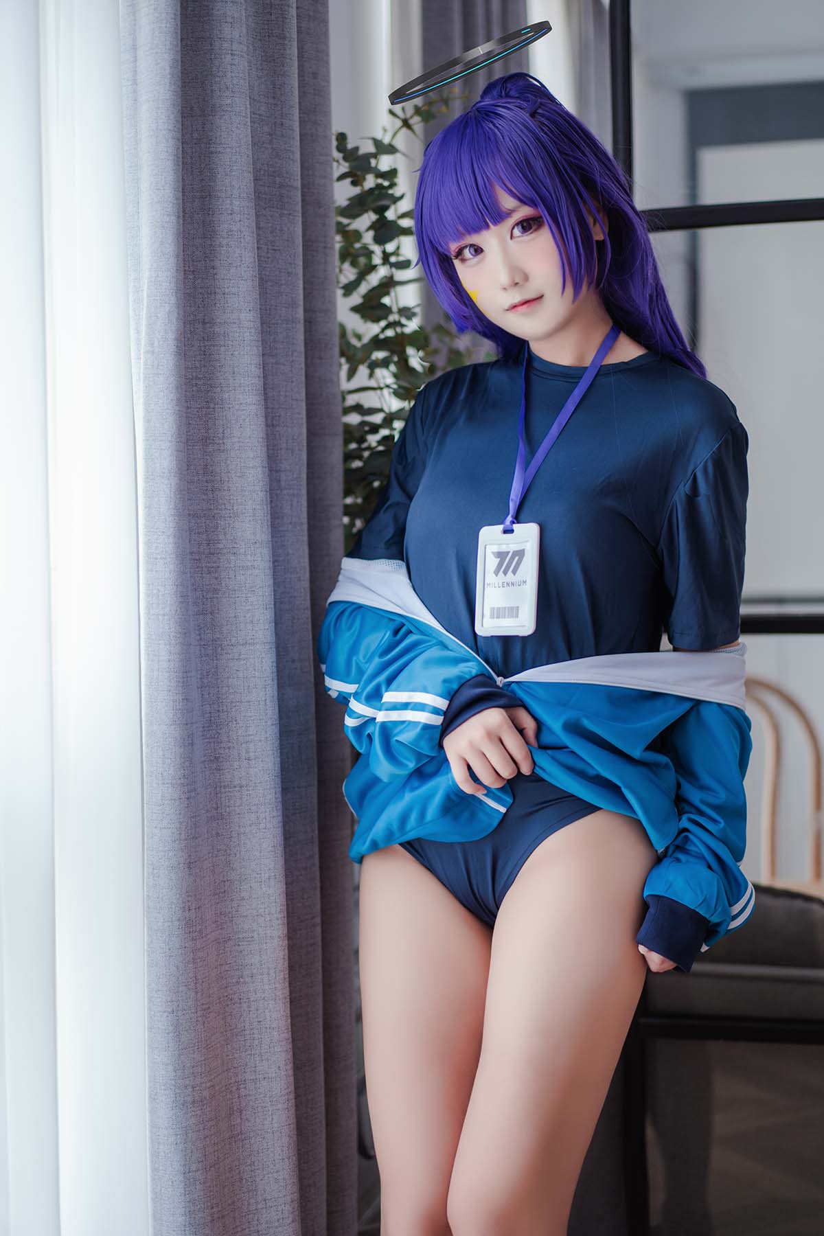 lunananya – 早濑优香（体操服） Cosplay-第1张